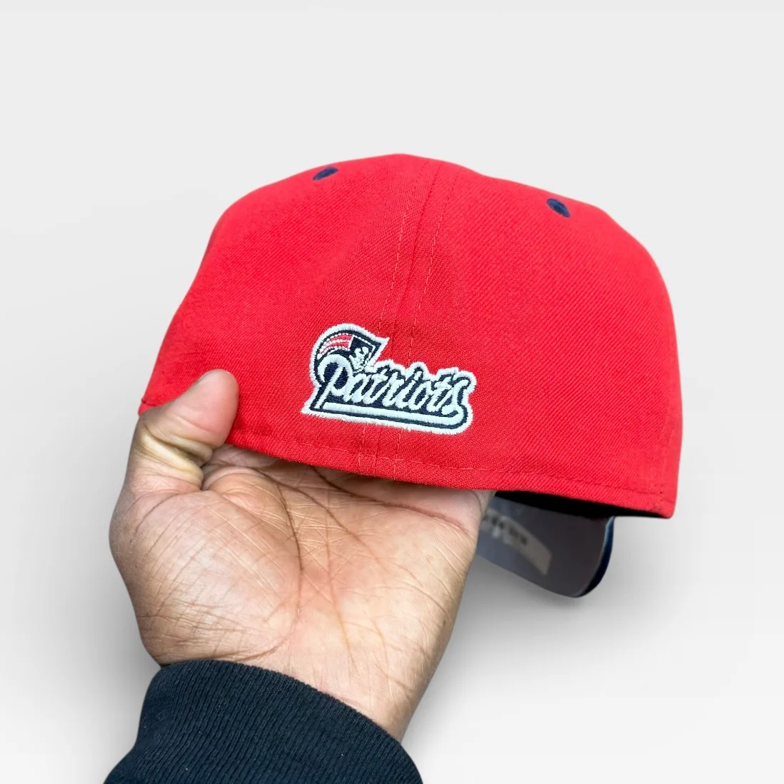 New England Patriots Red and Navy No Patch Grey Uv - Image 3