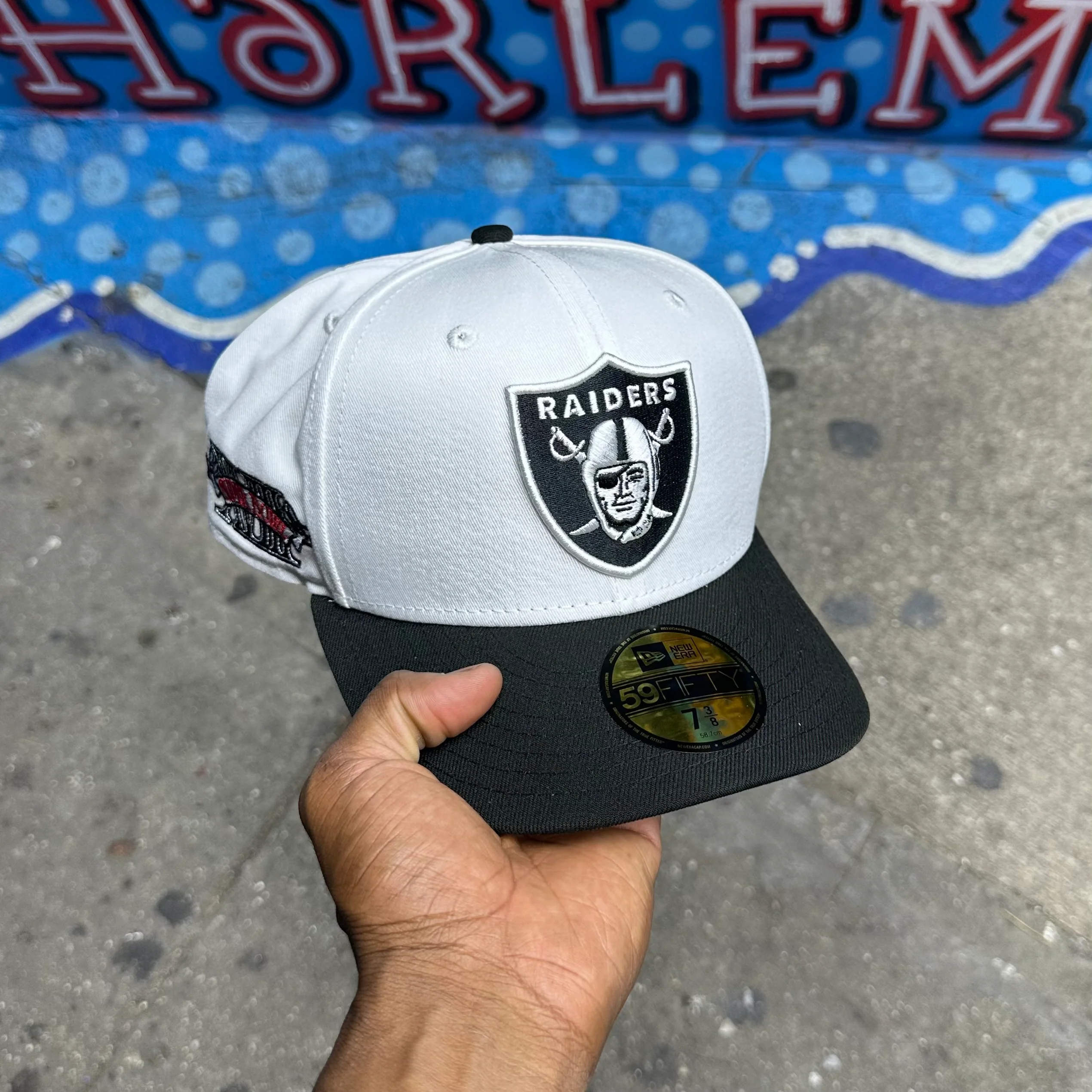 Las Vegas Raiders White & Black 5950 Fitteds XVIII - Image 5
