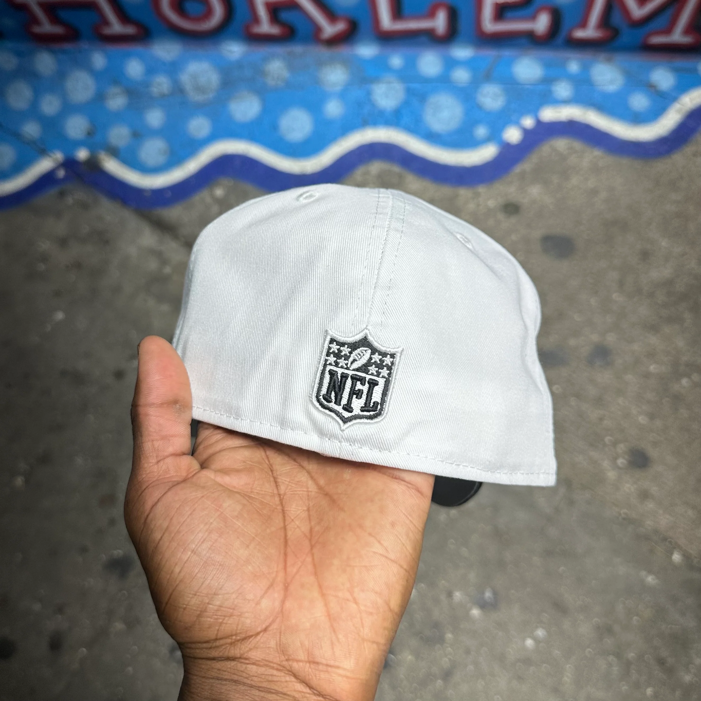 Las Vegas Raiders White & Black 5950 Fitteds XVIII - Image 7