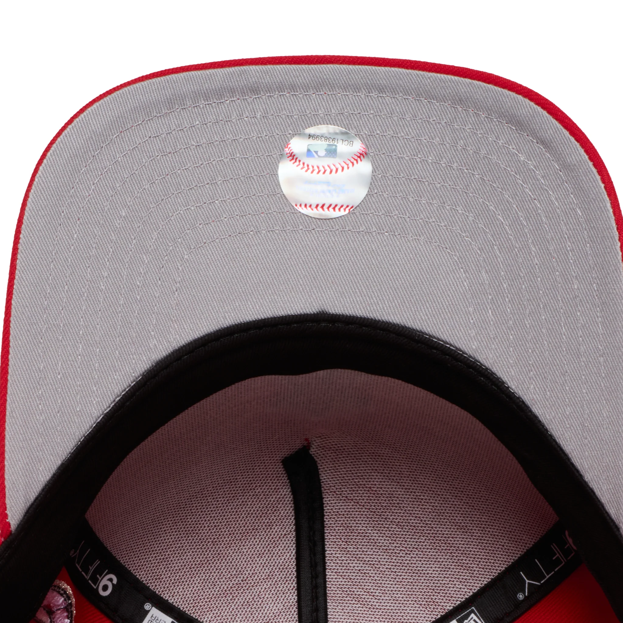 Anaheim Angels All Red 950 AFrame 50Th Snap Back - Image 11