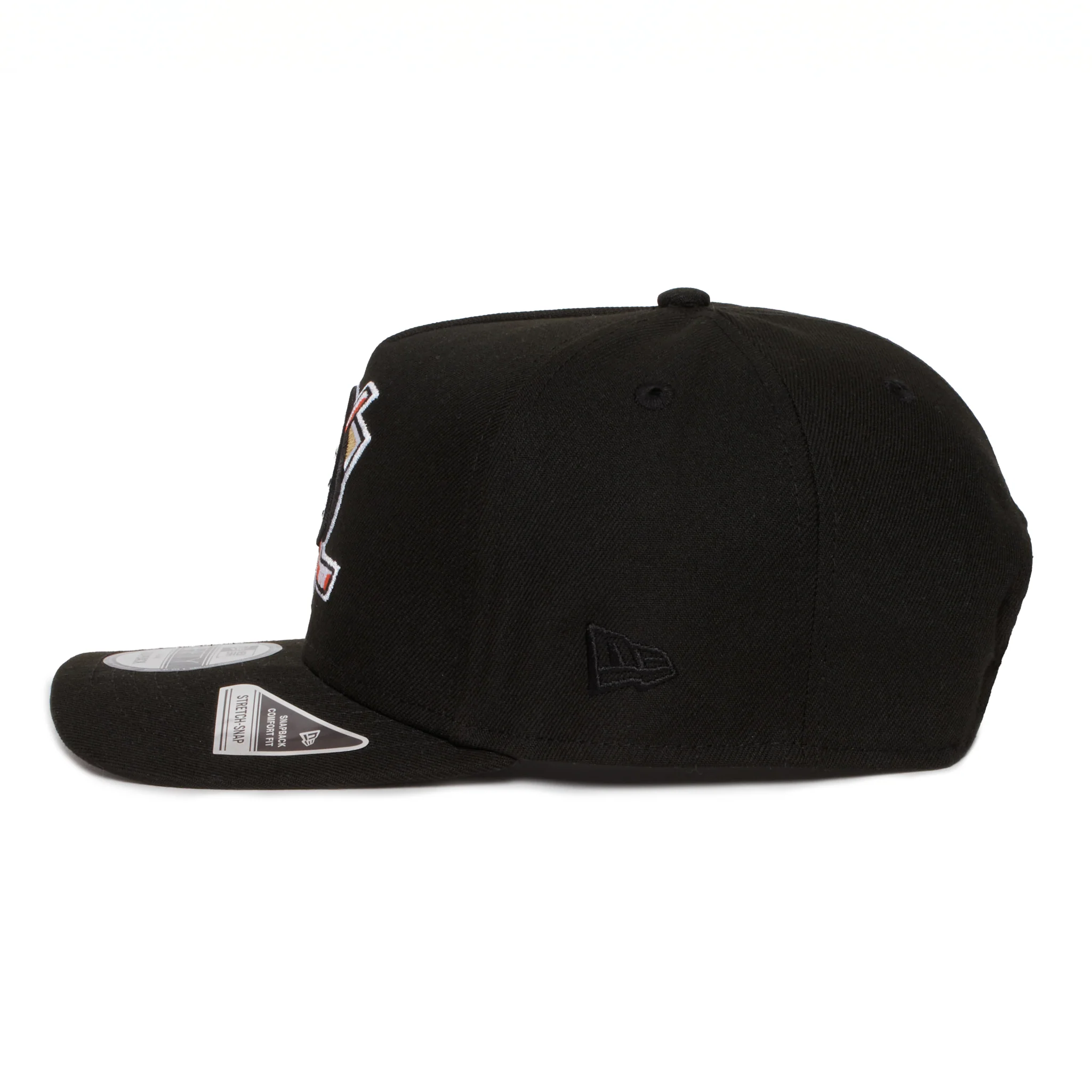 Anaheim Ducks All Black 950 AFrame Snap Back - Image 6