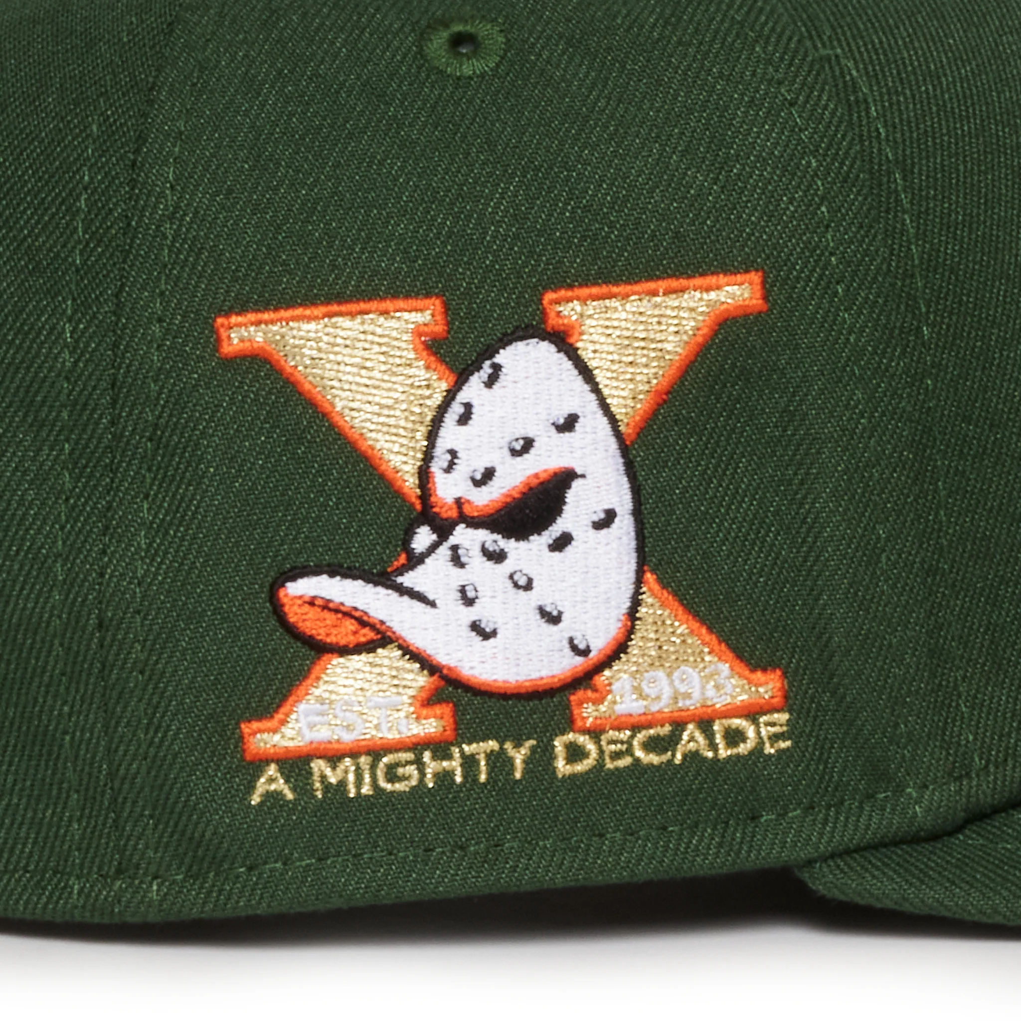 Anahiem Ducks Emerald Green 950 AFrame Snap Back - Image 3