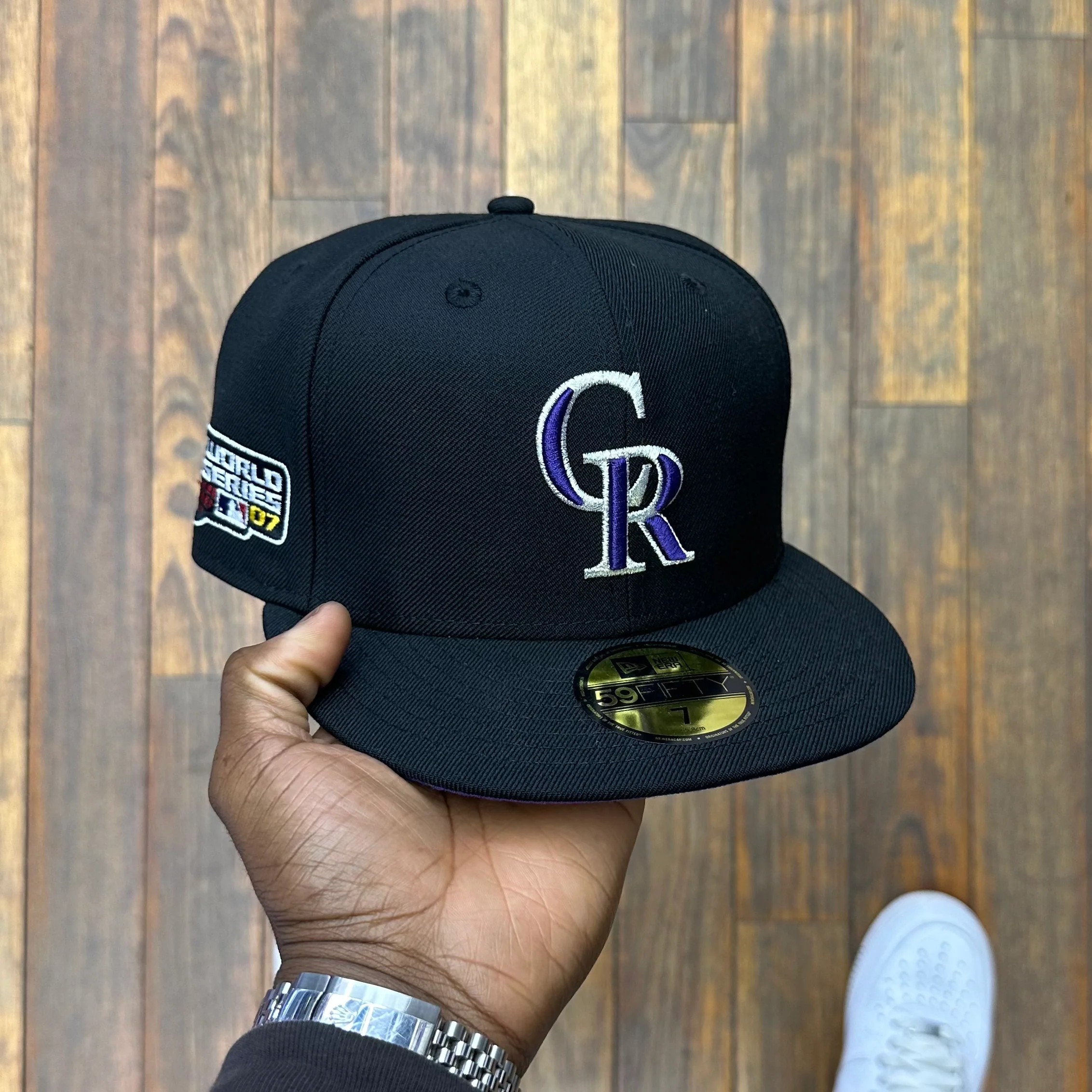 Colorado Rockies Black Purple UV 2007 WS - Image 3