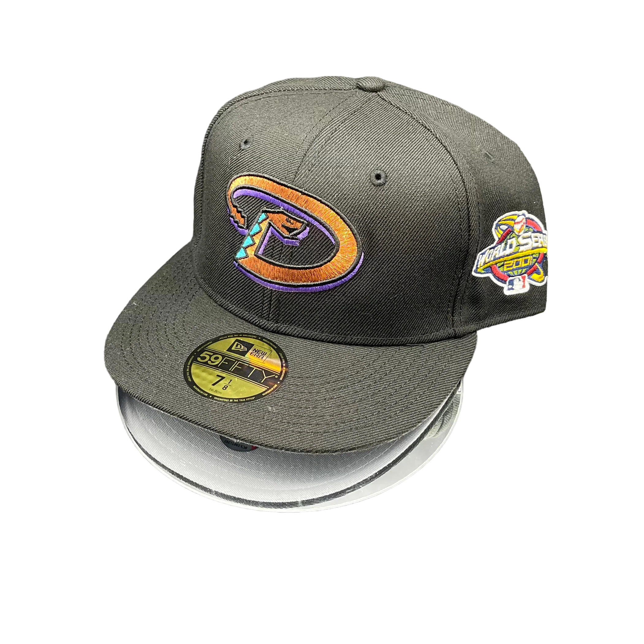 Arizona Diamond Backs Black Grey UV 2001 World Series - Image 8