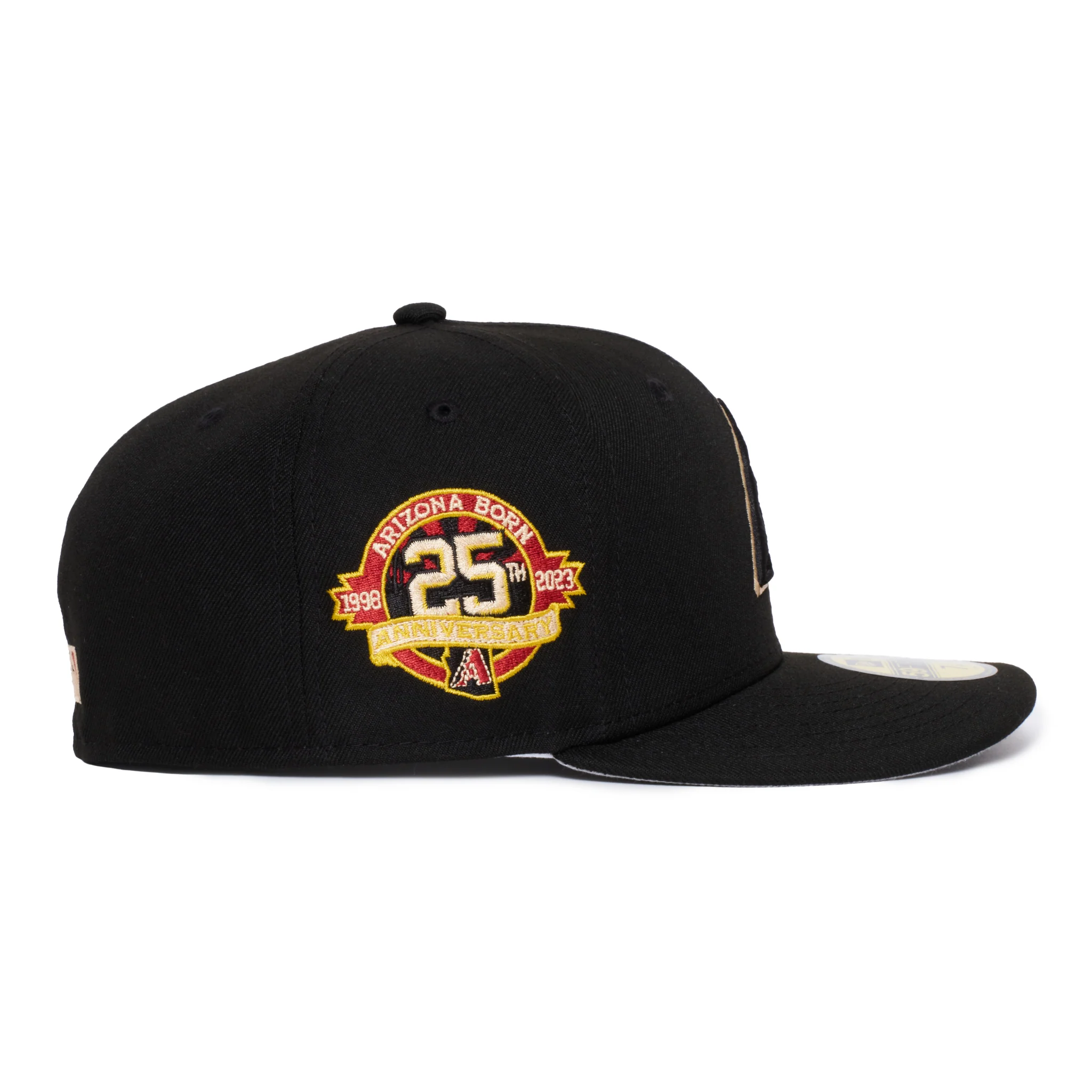 Arizona Diamond Backs All Black Burgundy Logo 25Th Anniversary - Image 7