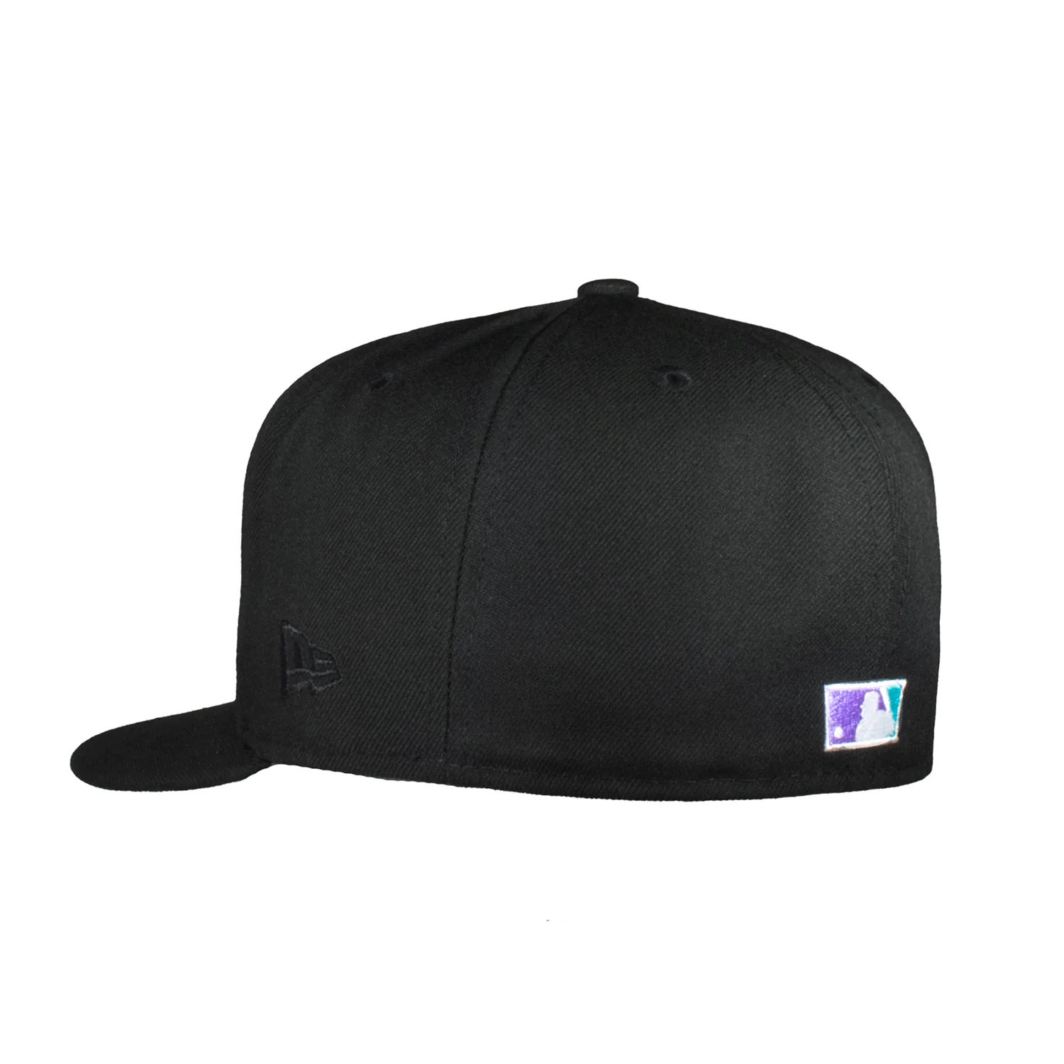Arizona Diamond Backs All Black Chain Stitch Logo Script - Image 3
