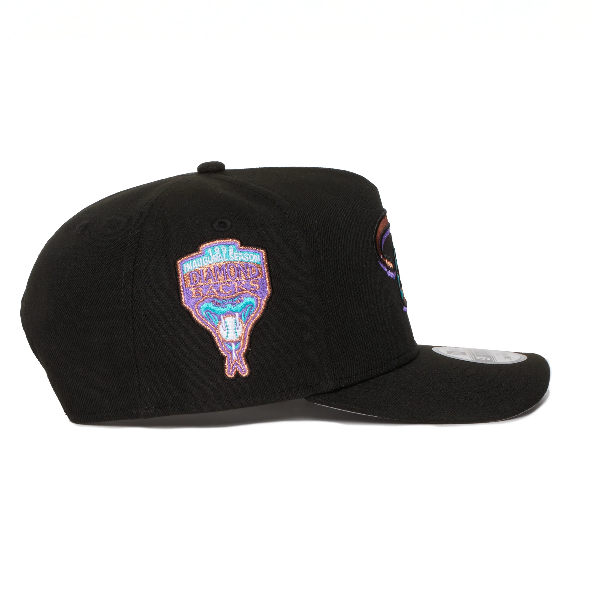 Arizona Diamond Backs Black 950 AFRAME 98 Inag. Snap Back - Image 3