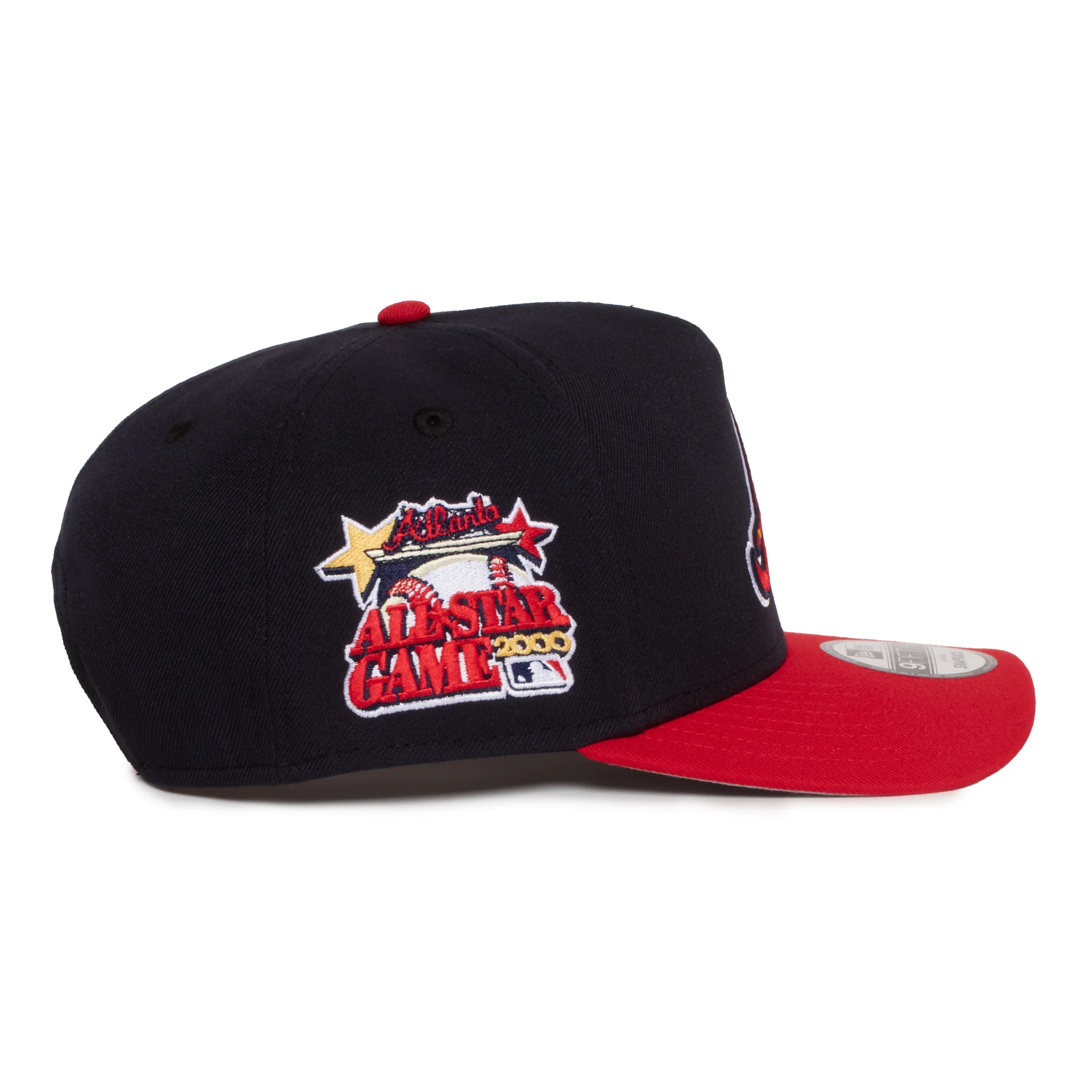 Atlanta Braves Navy and Red 950 AFrame 00 ASG Snap Back - Image 2