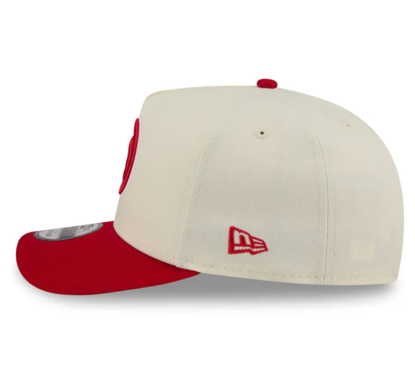 Atlanta Hawks HWC Chrome White 9FIFTY A-Frame Snapback - Image 4