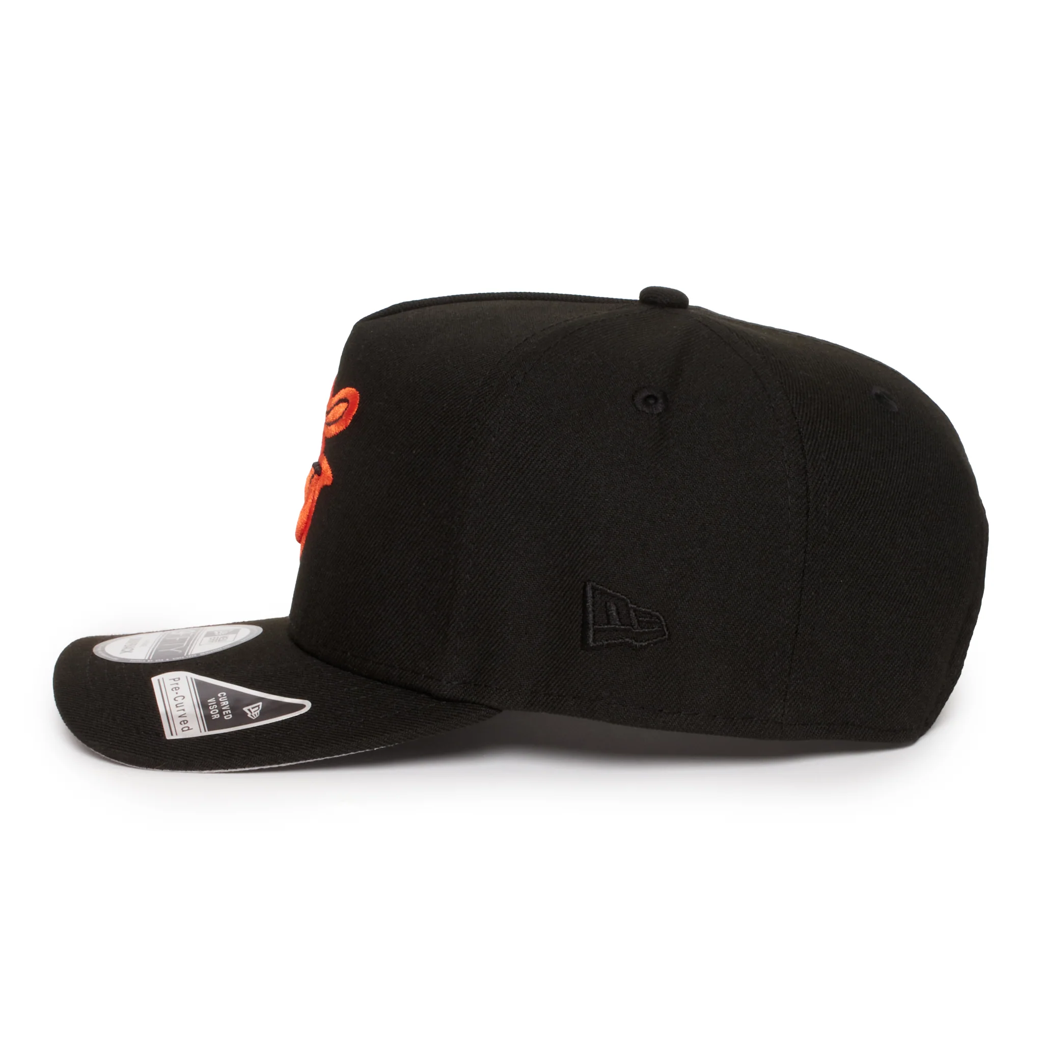 Baltimore Orioles Black 950 AFrame 66 WS Snap Back - Image 8