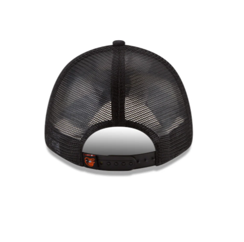 Baltimore Orioles Black Mesh 940 Classic Snap Back - Image 4