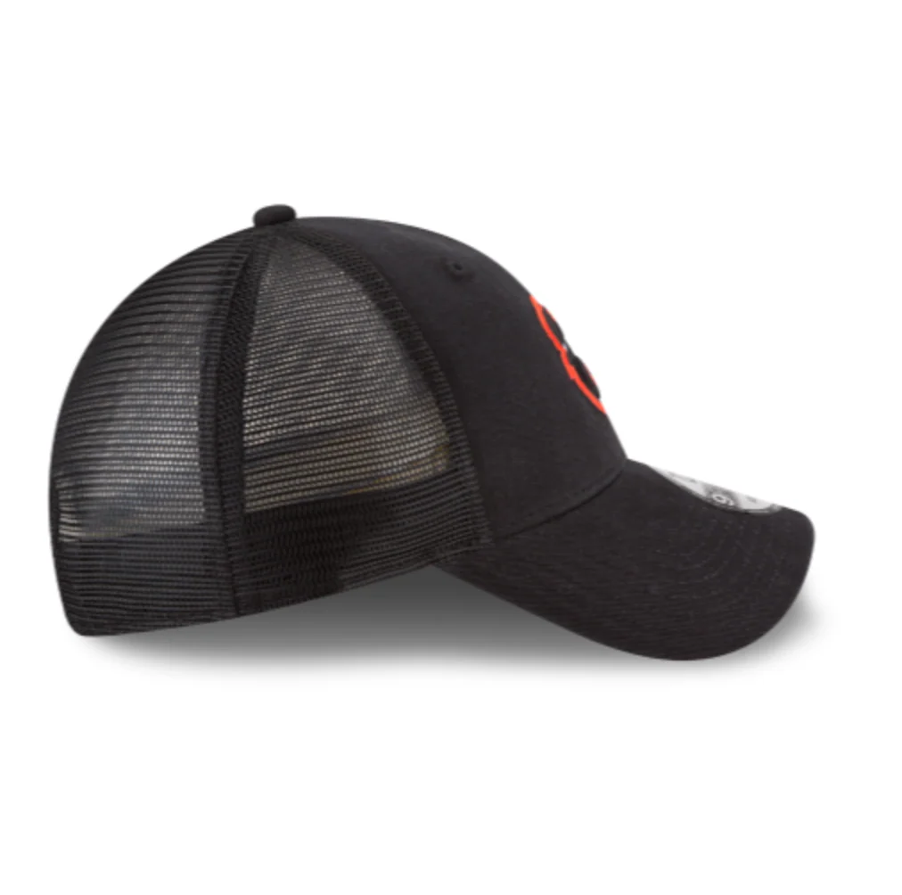 Baltimore Orioles Black Mesh 940 Classic Snap Back - Image 6