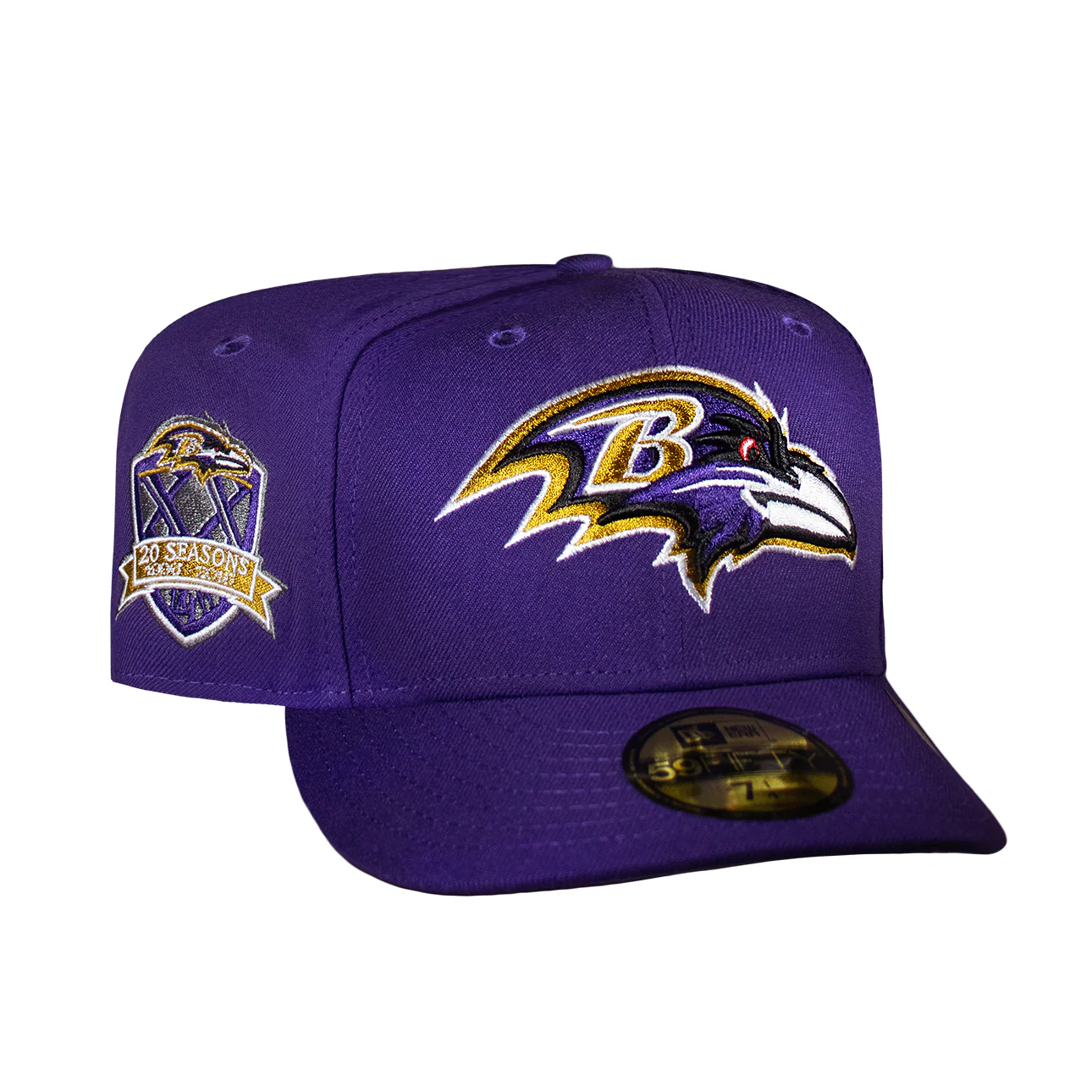 Baltimore Ravens All Purple XX 20 Seasons Grey UV
