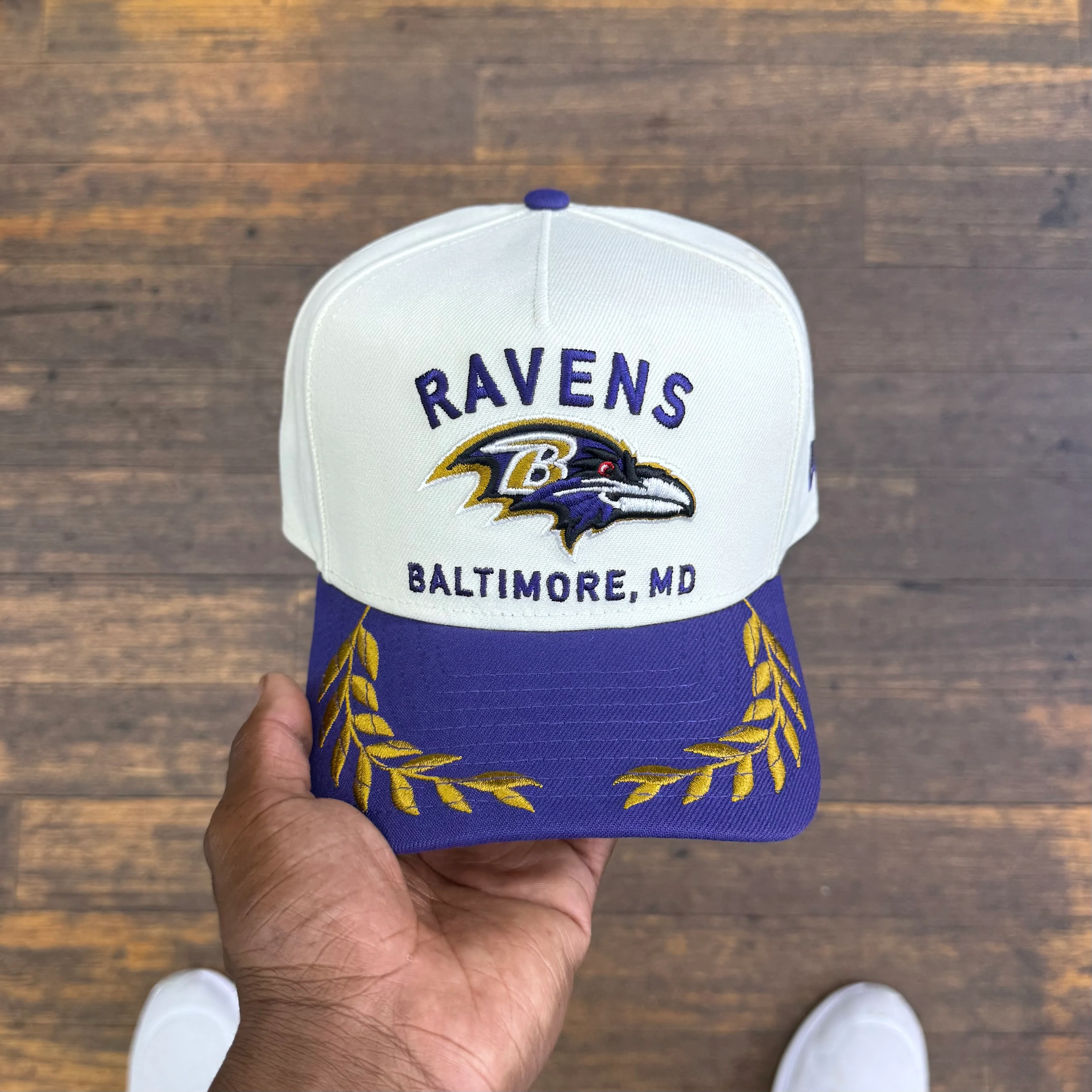Baltimore Ravens Chrome NFL25 DRAFT 950 AFrame Snap Back - Image 2