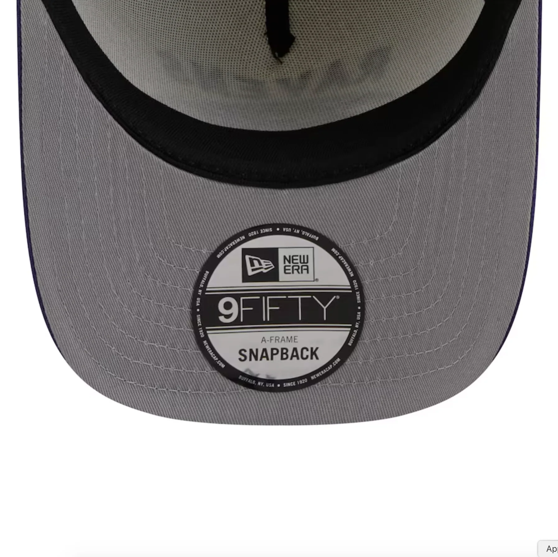 Baltimore Ravens Chrome NFL25 DRAFT 950 AFrame Snap Back - Image 7