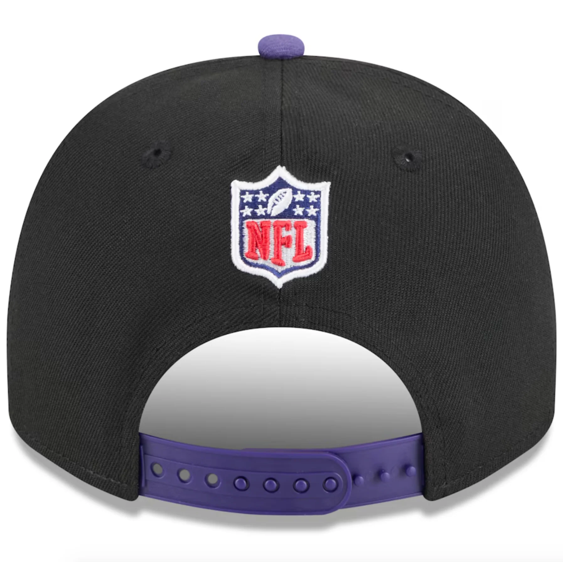 Baltimore Ravens Black NFL25 DRAFT 950 AFrame Snap Back - Image 6