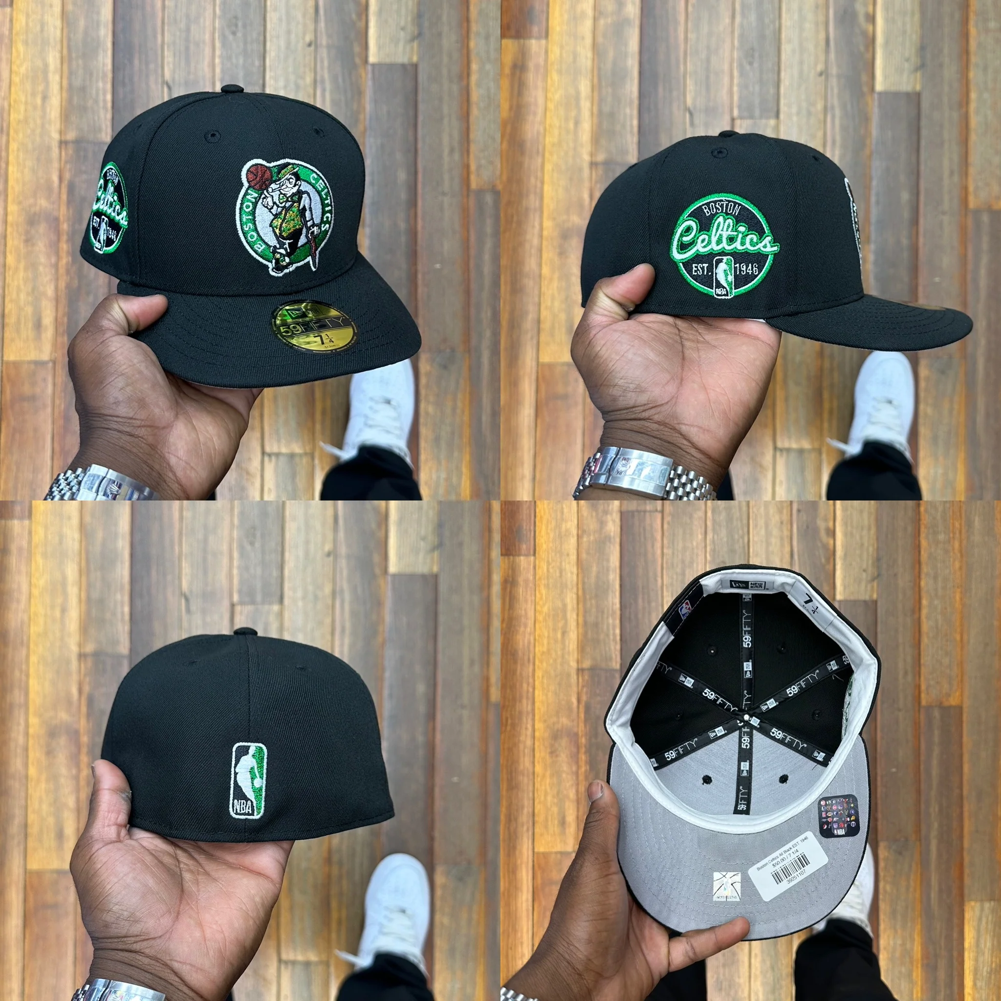 Boston Celtics All Black EST. 1946 - Image 5