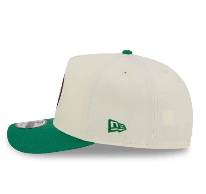 Boston Celtics HWC Chrome White 9FIFTY A-Frame Snapback - Image 4