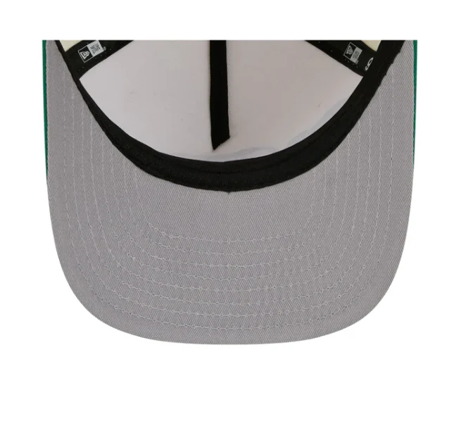 Boston Celtics HWC Chrome White 9FIFTY A-Frame Snapback - Image 7