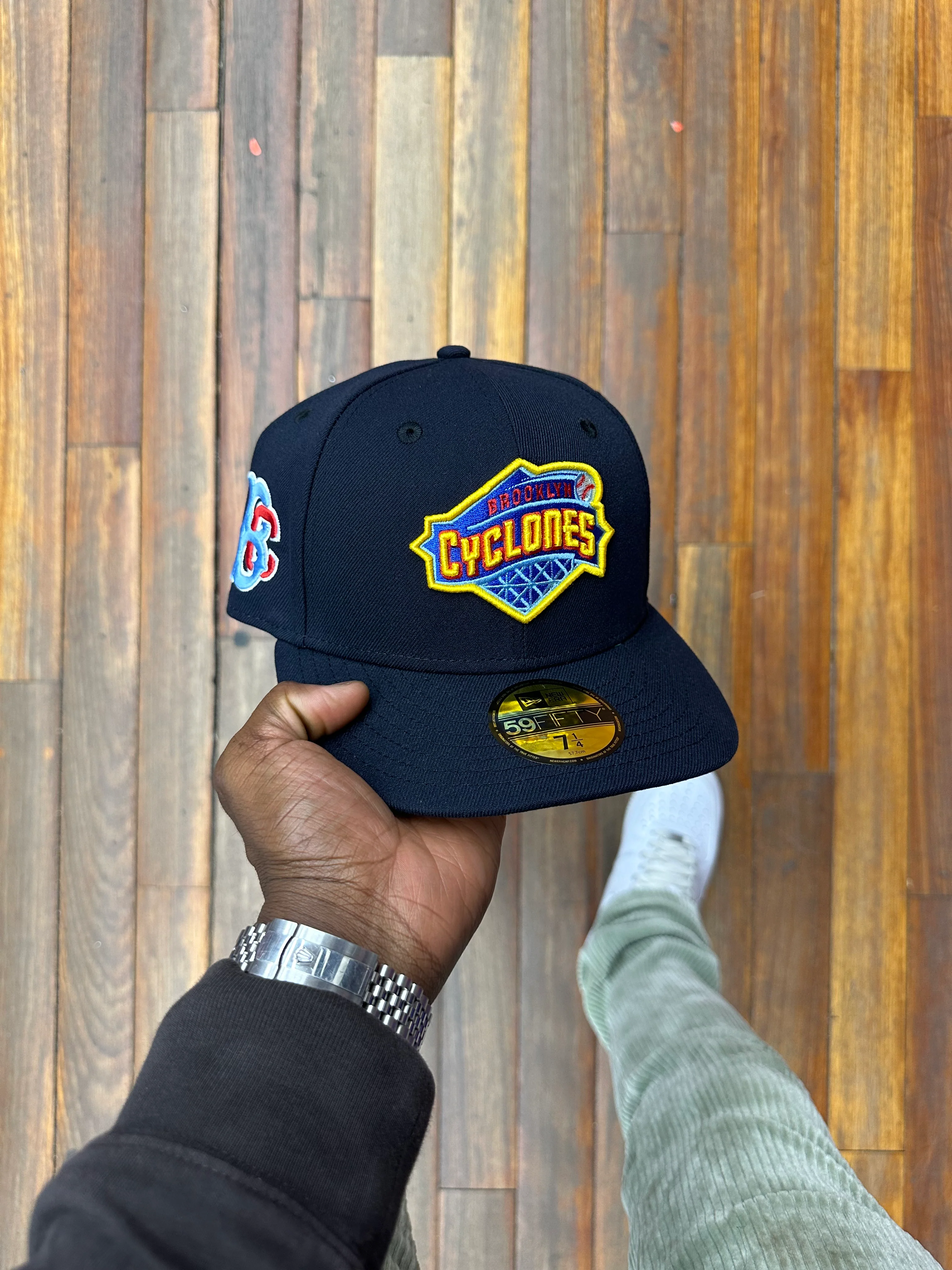 Brooklyn Cyclones All Navy w/ Grey UV - Image 2