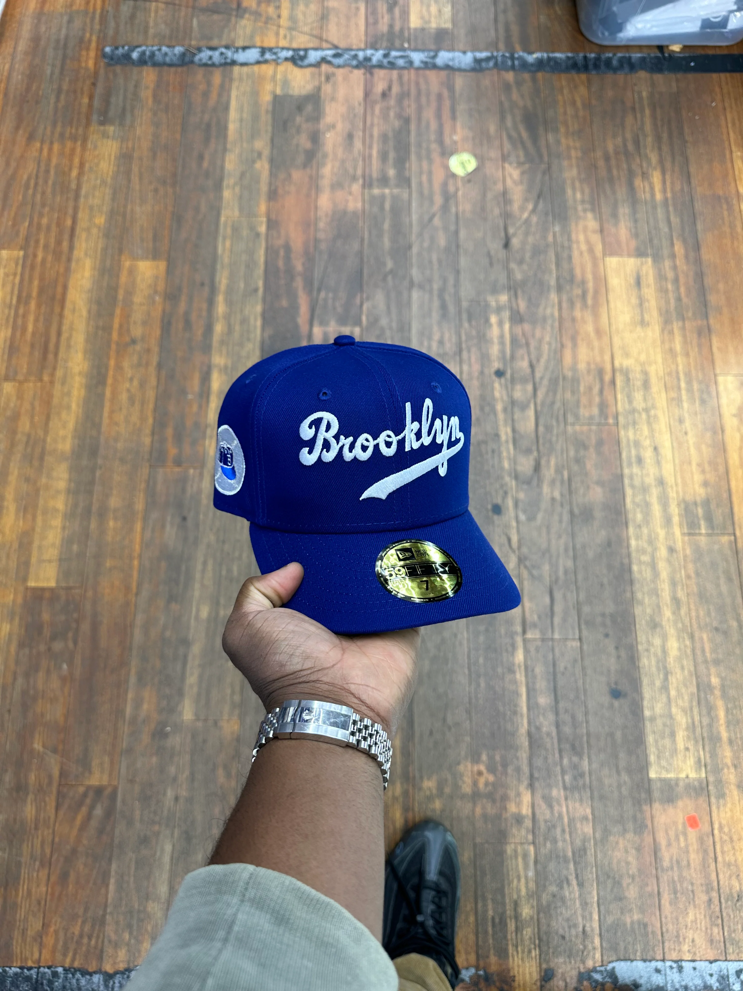 Brooklyn Dodgers All Dark Royal Script - Image 2