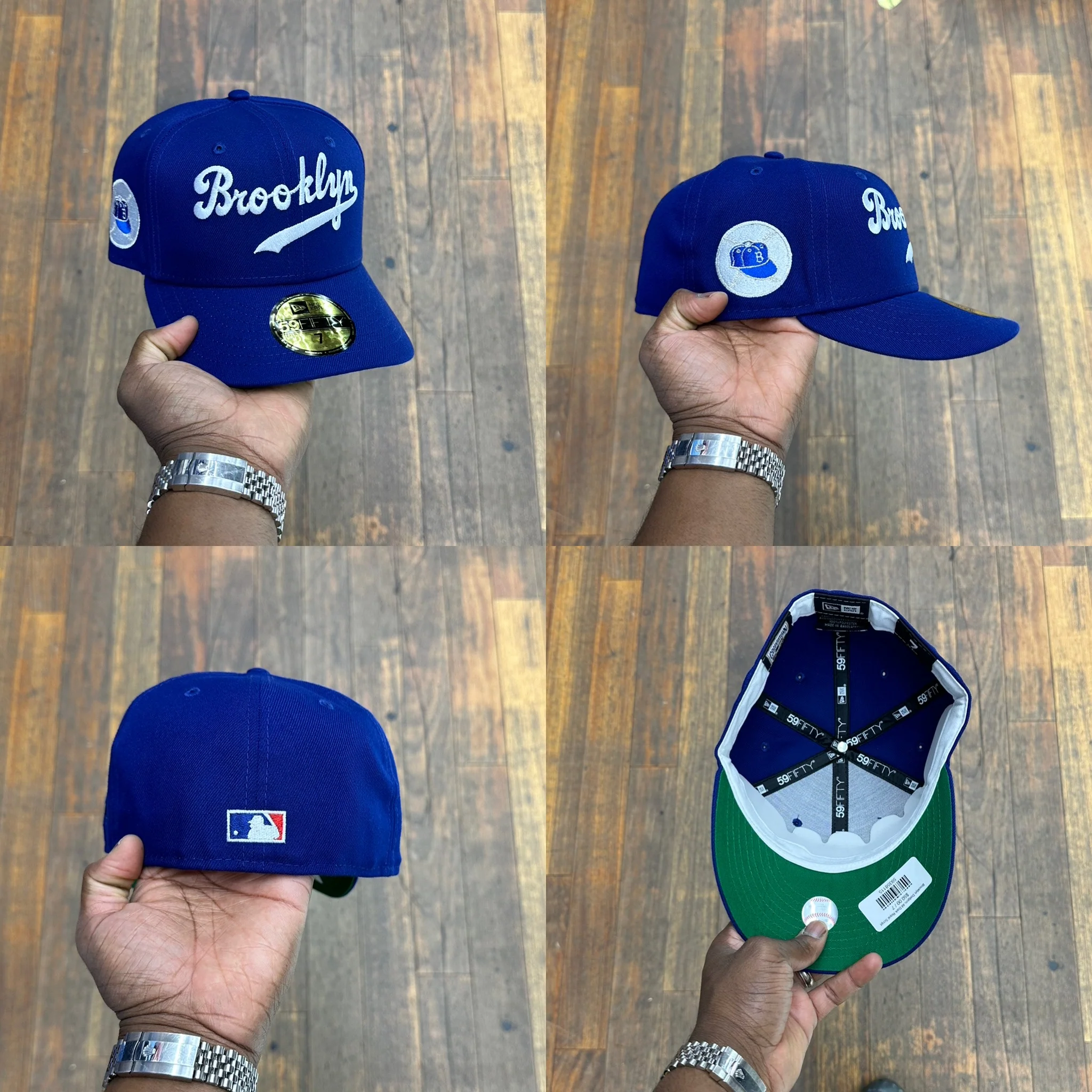 Brooklyn Dodgers All Dark Royal Script - Image 6