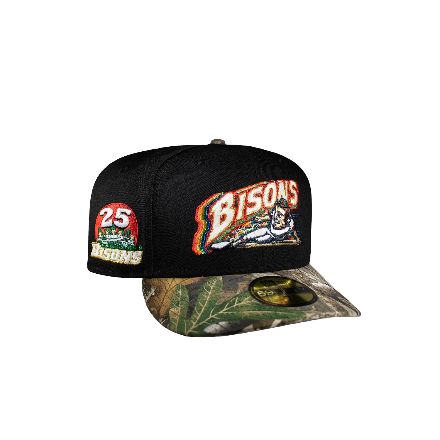 Buffalo Bisons Black and Real Tree 25Th - Image 3
