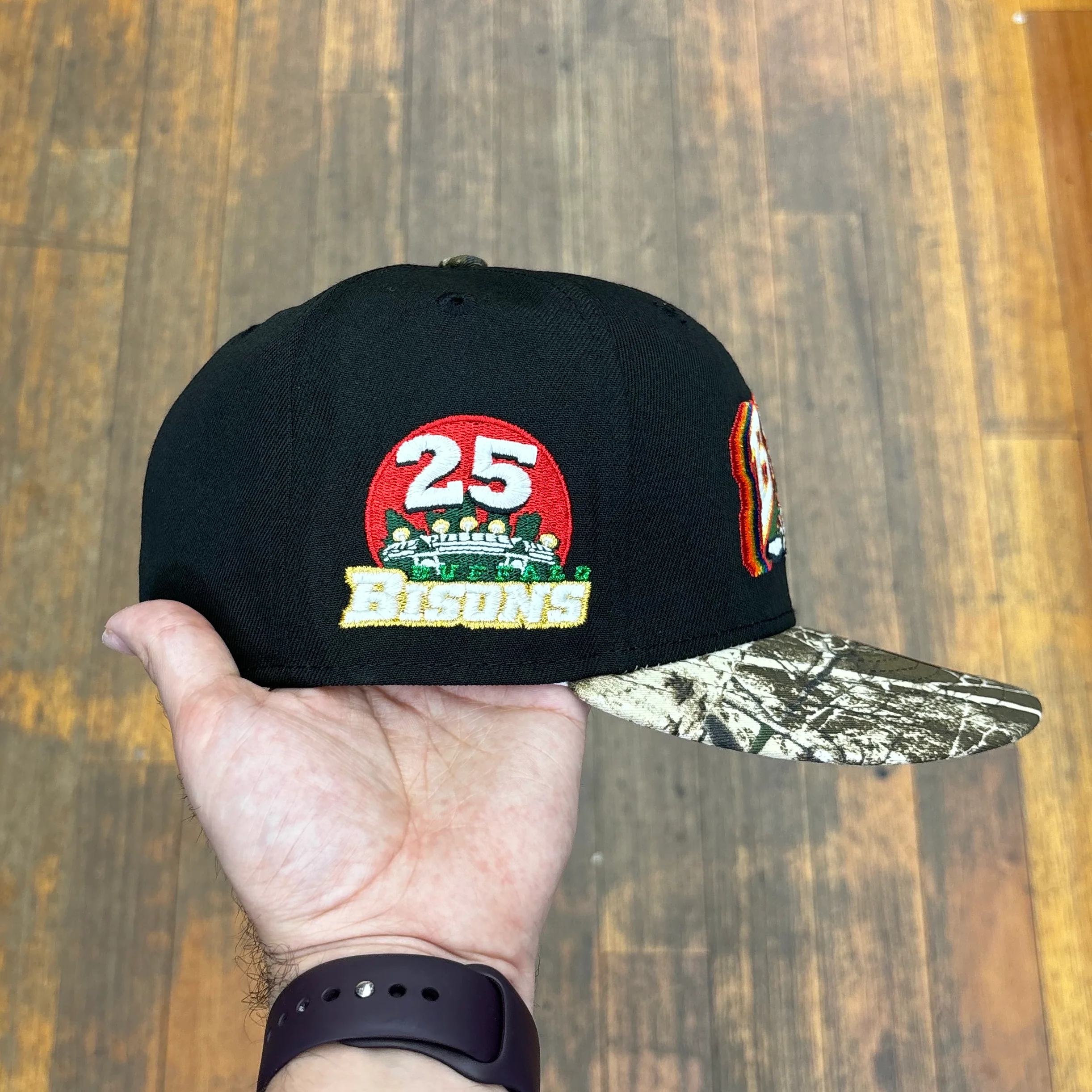 Buffalo Bisons Black and Real Tree 25Th - Image 9