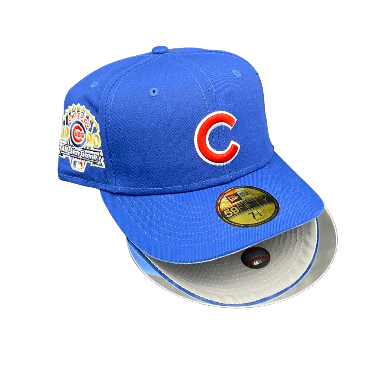 CHICAGO CUBS ROYAL w/ White "New Era" 90 ASG - Image 3