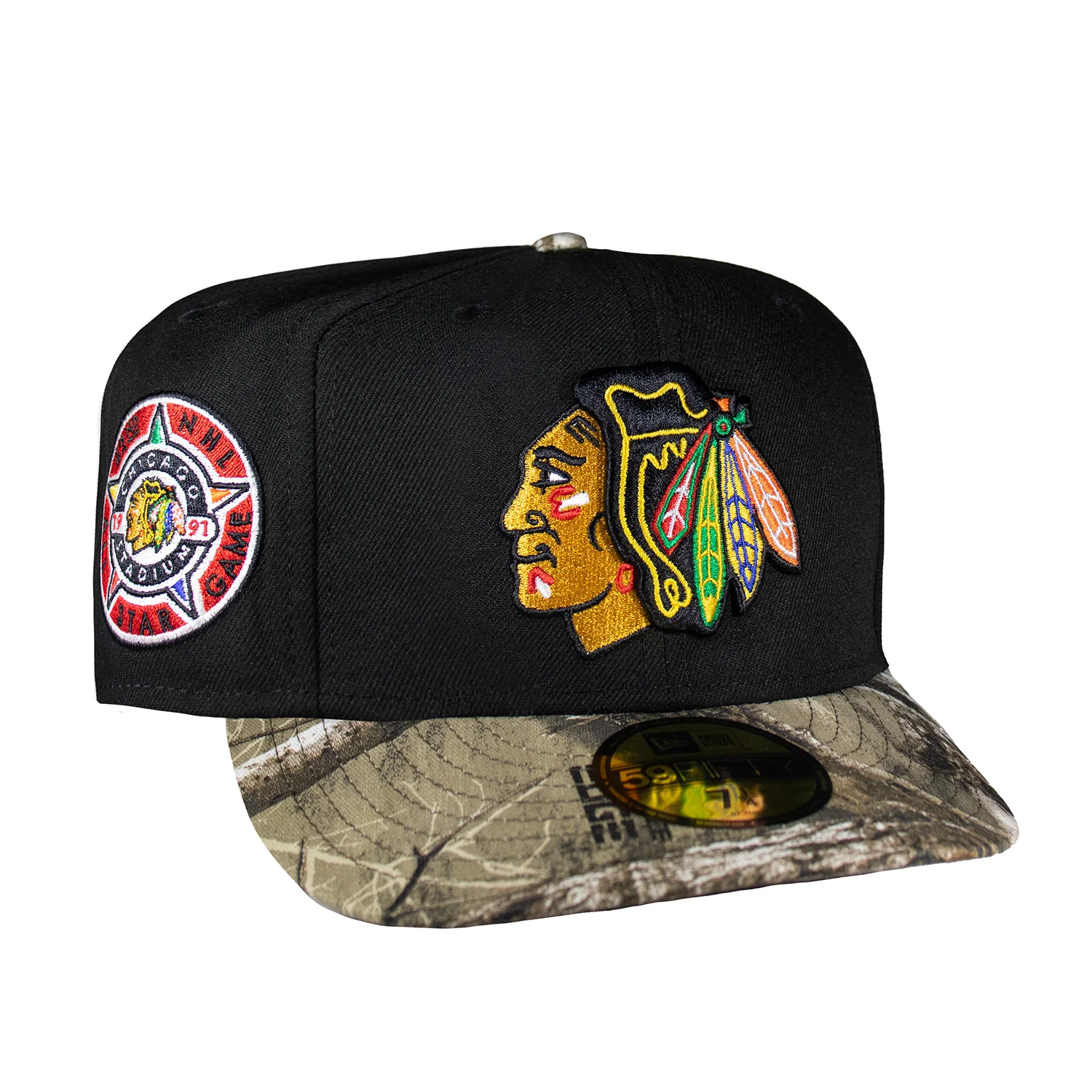 Chicago Black Hawks Black and Real Tree 1942 - Image 3