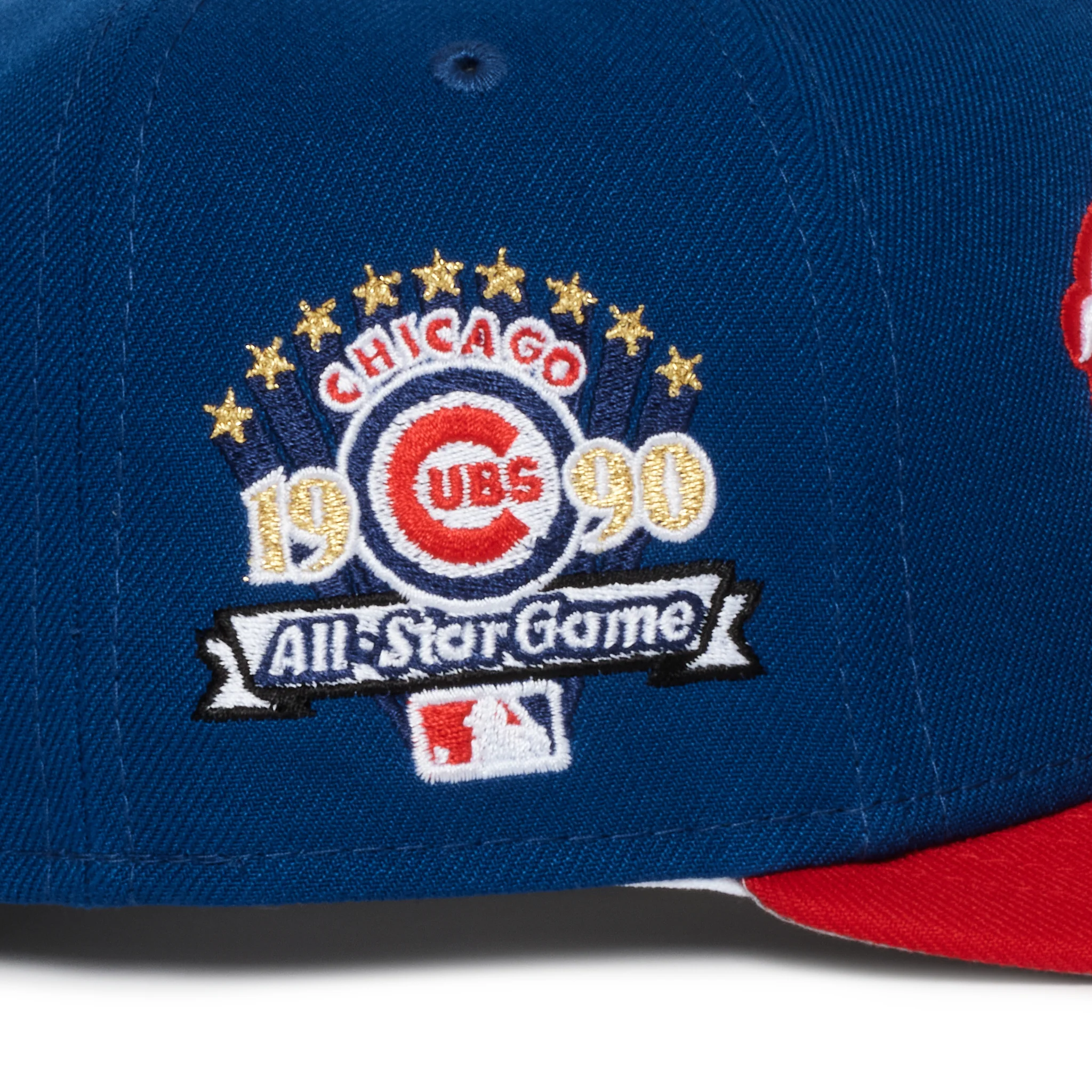 Chicago Cubs Script Blue & Red  1990 All Star Game - Image 4
