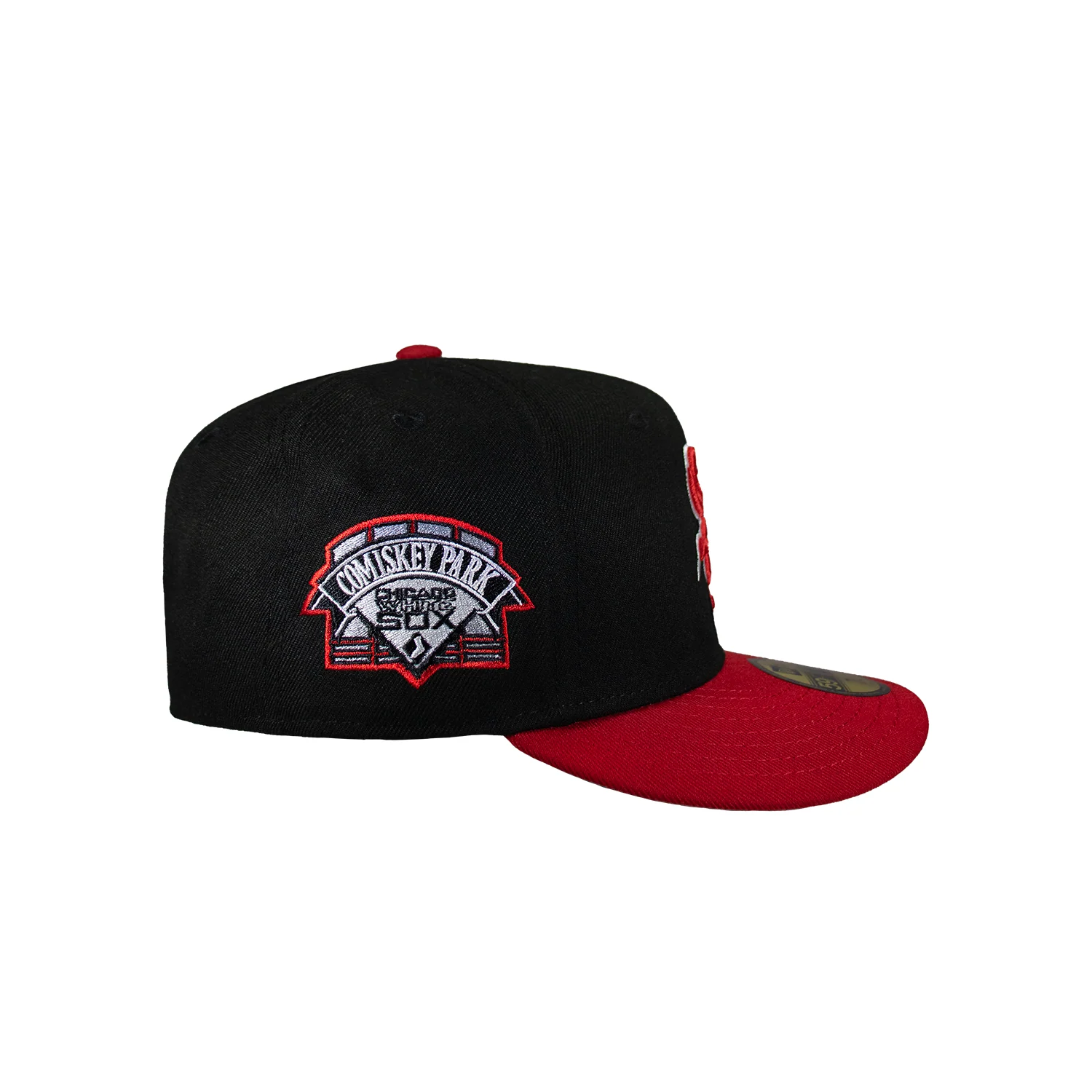 Chicago White Sox Black and Red Comiskey Patch - Image 3