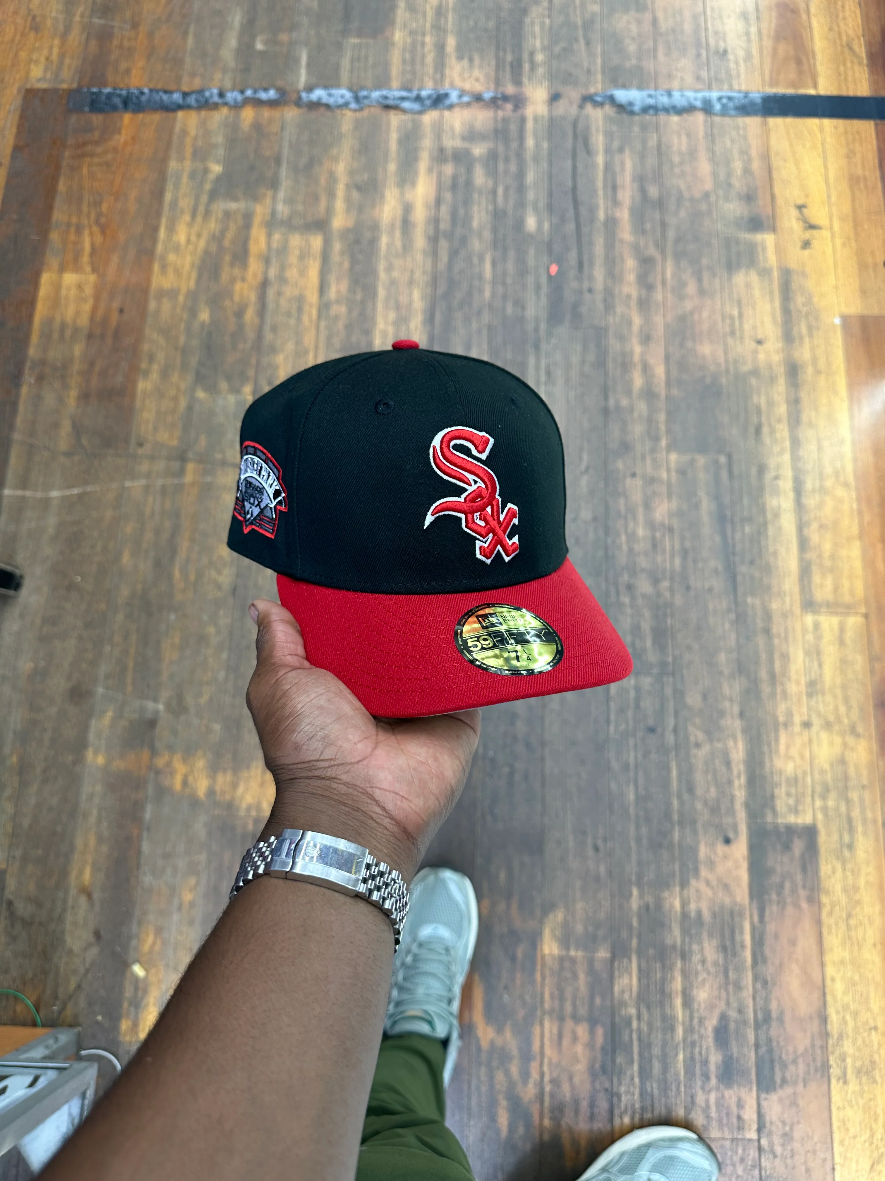 Chicago White Sox Black and Red Comiskey Patch - Image 4