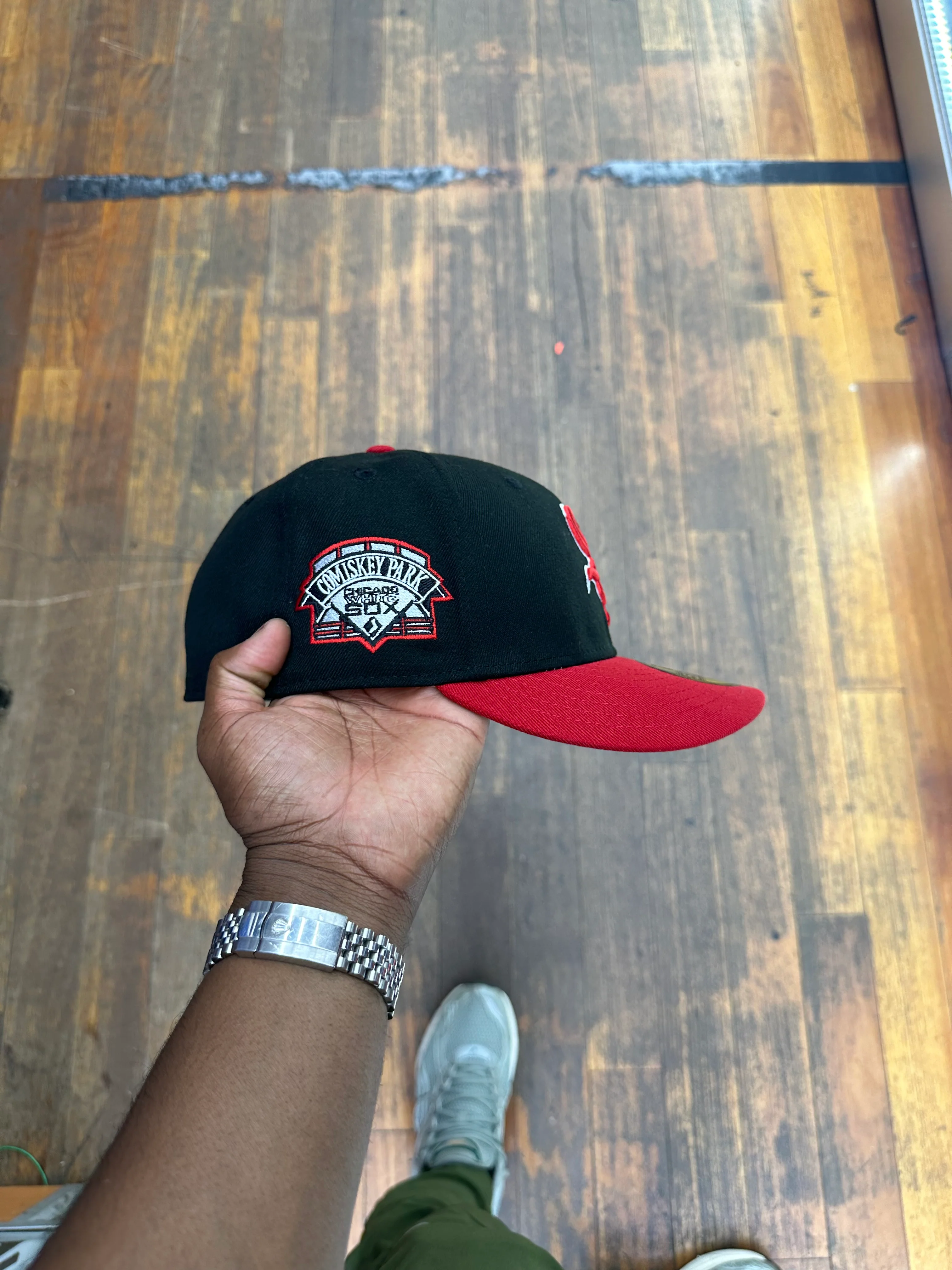 Chicago White Sox Black and Red Comiskey Patch - Image 5