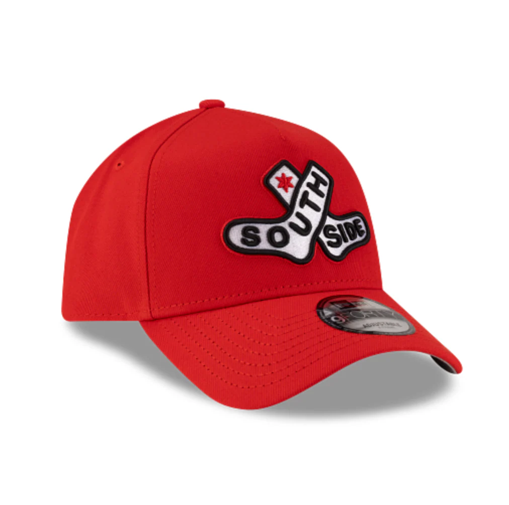 Chicago White Sox Red "South Side" 940 Aframe Snap Back - Image 3