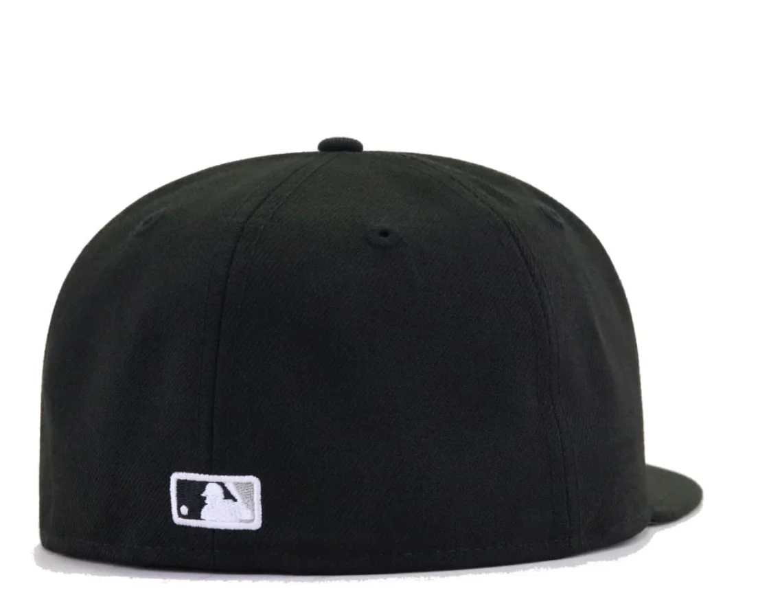 Chicago White Sox All Black No Side Patch 5950 Fitted - Image 3