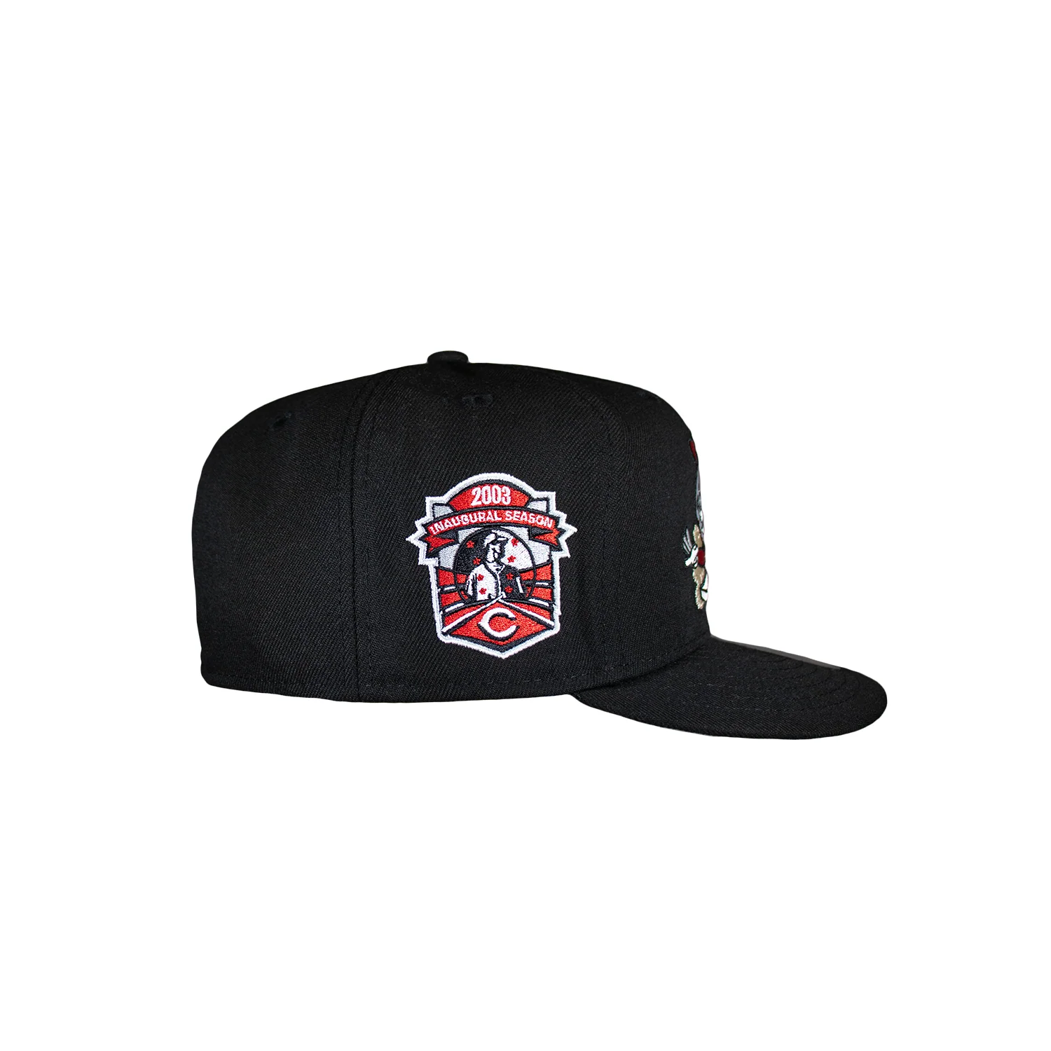 Cincinnati Reds All Black w/ Mascot 2003 Inaugural - Image 3
