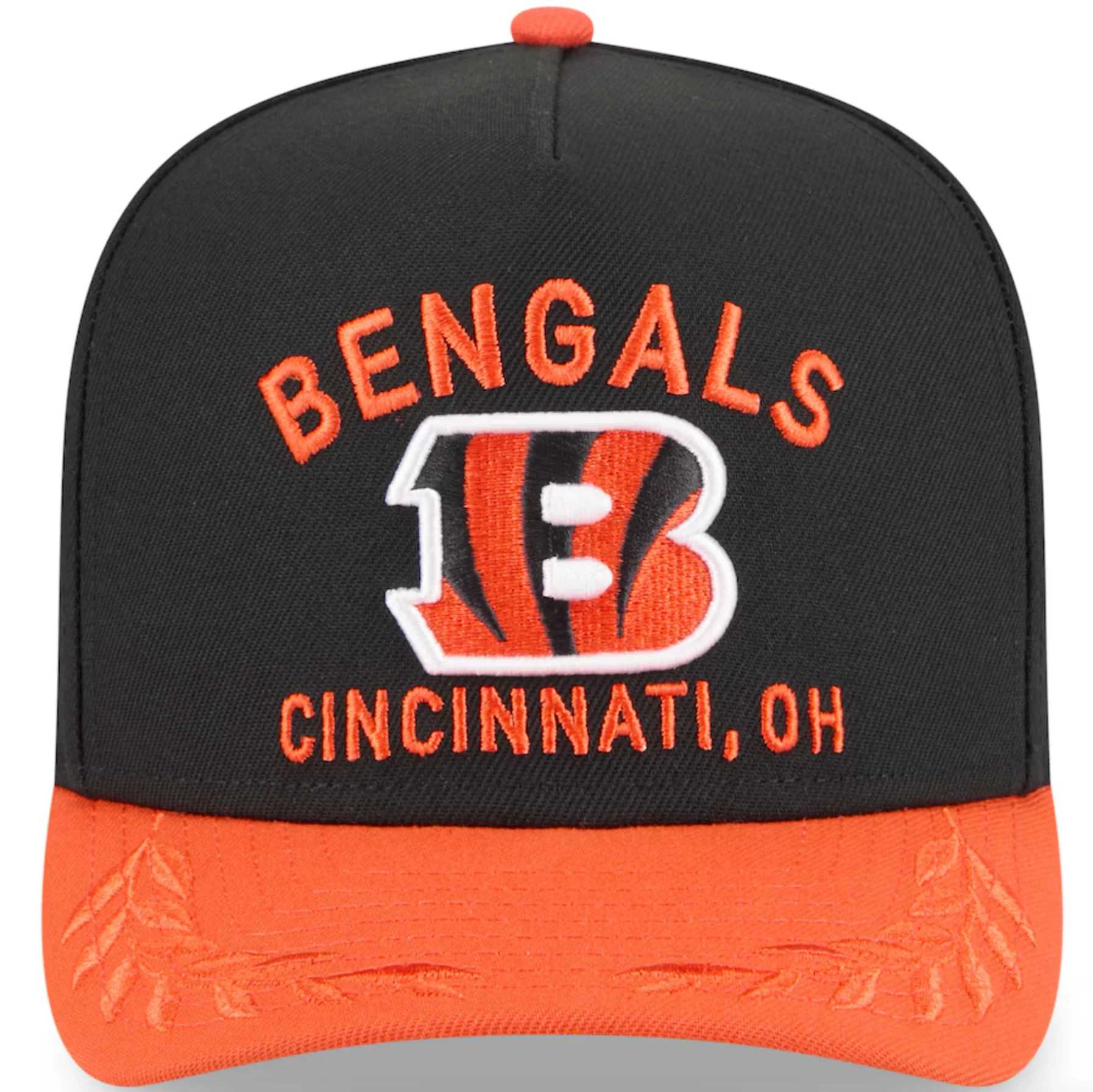 Cincinnatti Bengals Black NFL25 DRAFT 950 AFrame Snap Back - Image 5