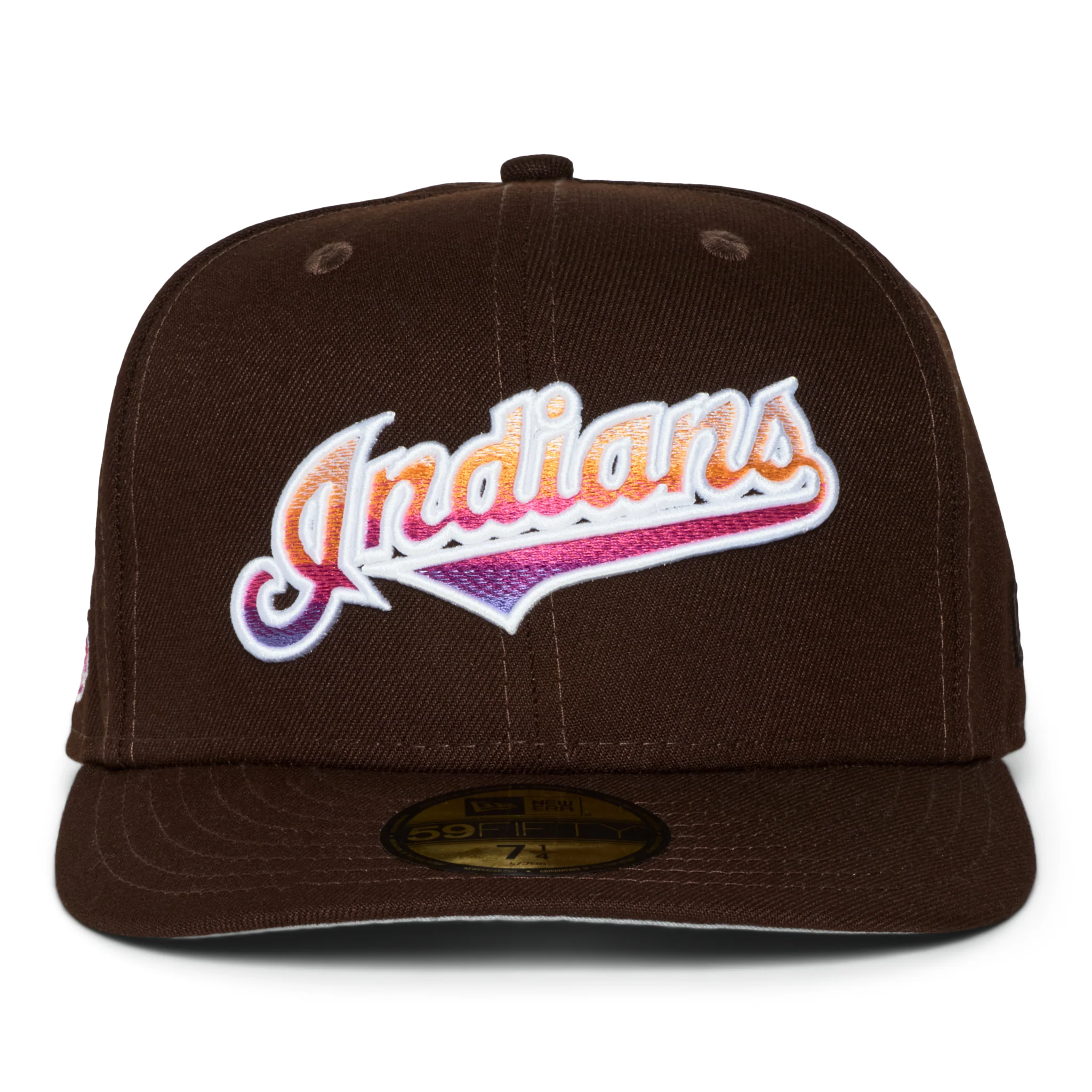 Cleveland Indians Dark Brown Gradient Script Jacobs Field - Image 3