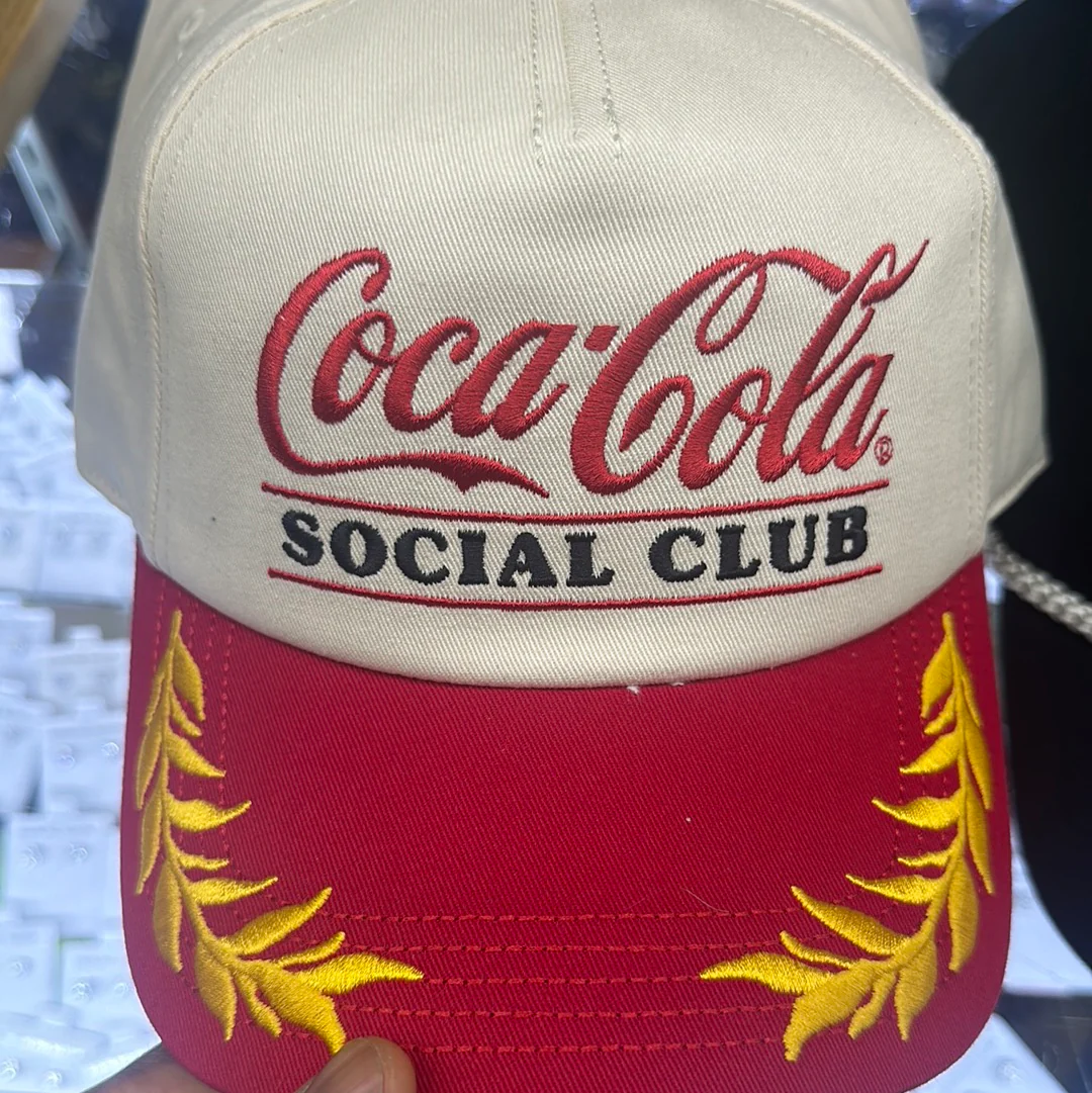 Coca Cola Club Captain Snap Back - Image 4