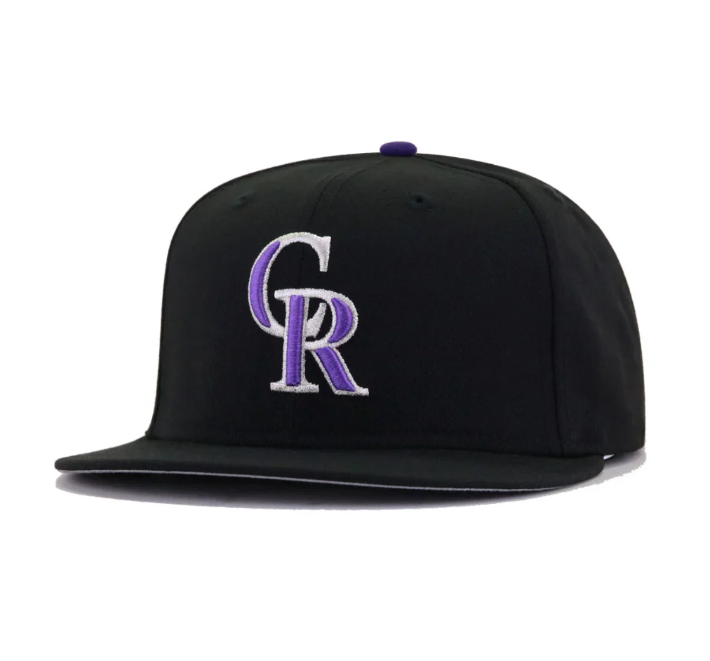 Colorado Rockies All Black Grey UV White Guts