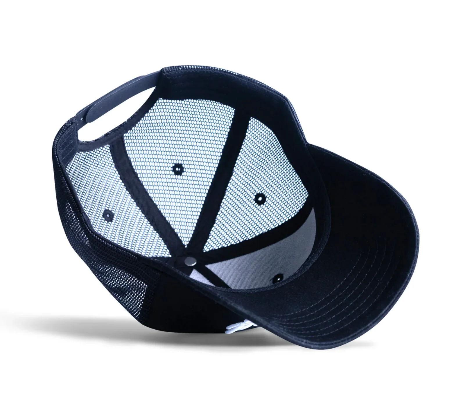 DAD GANG Black Mesh Back Trucker Hat - Image 3