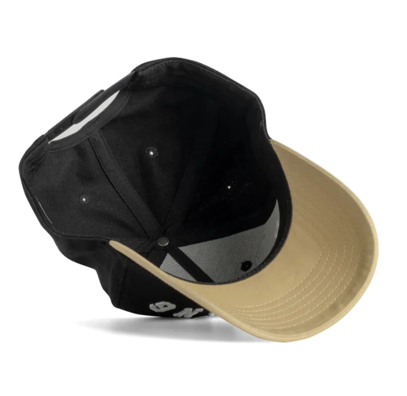 DAD GANG Script Black and Gold Trucker - Image 3