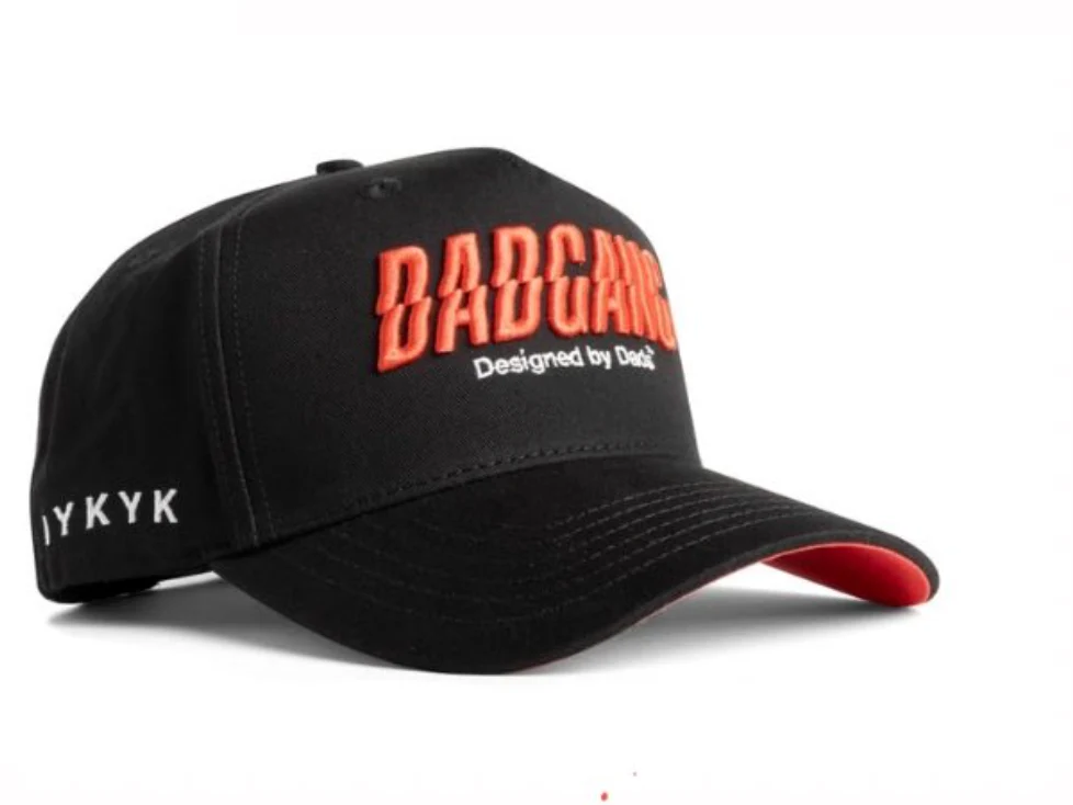 DAD GANG Black with Infrared Logo Voltage Trucker - Image 2