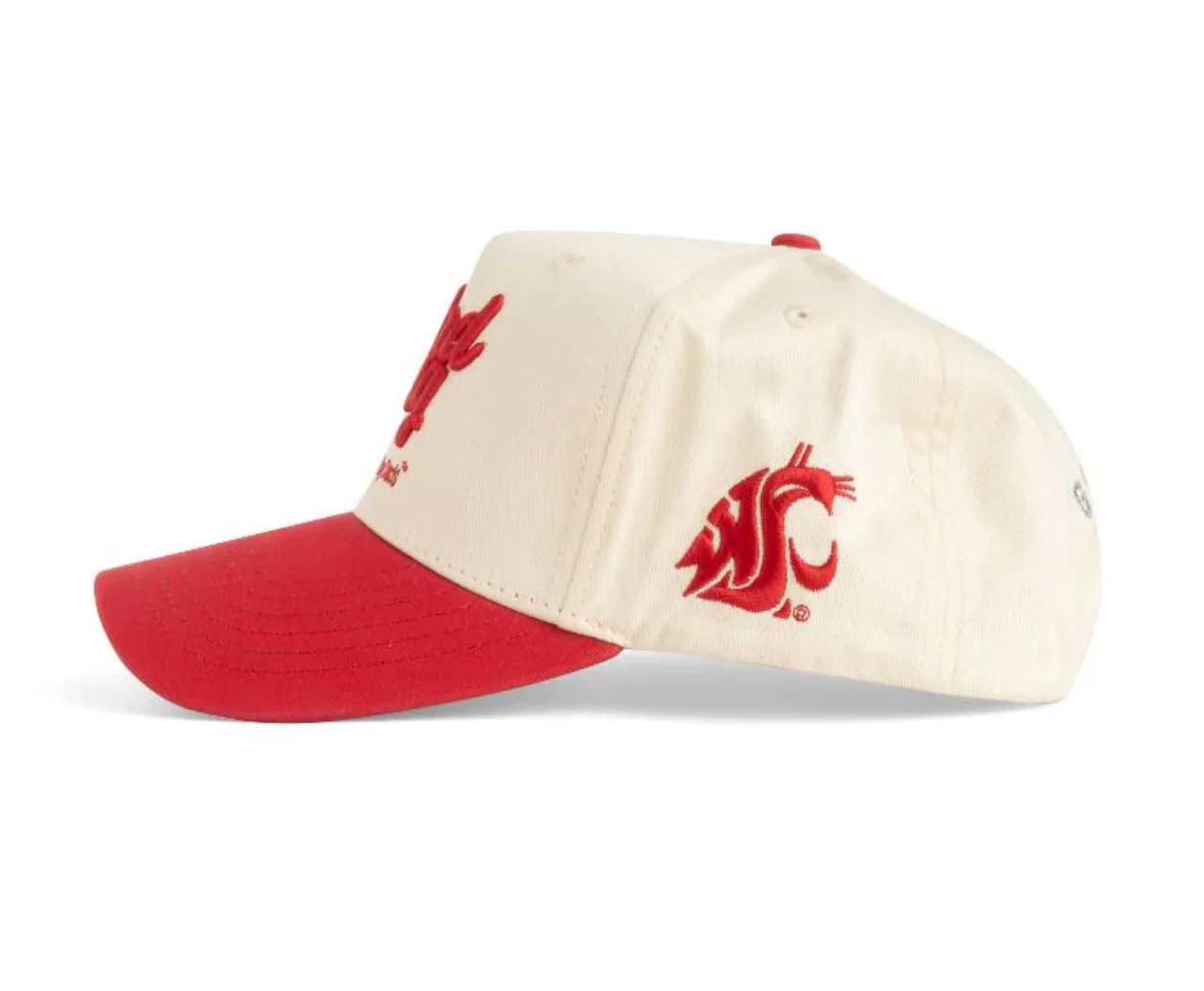 DAD GANG x WSU Creme and Crimson Red Trucker - Image 4