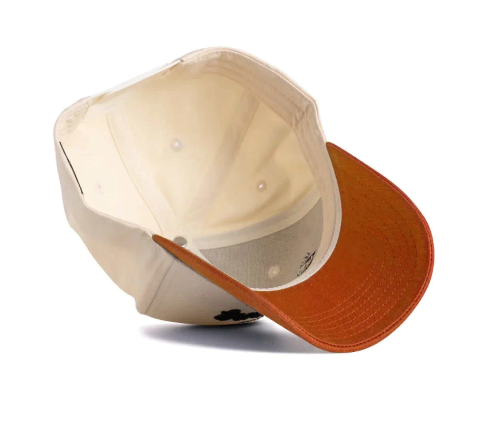 DAD GANG Creme and Burnt Orange Trucker - Image 5
