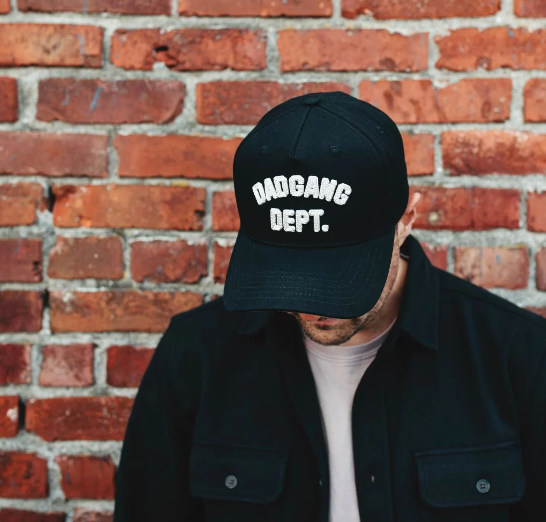 DAD GANG DEPT. BLACK TRUCKER HAT - Image 7