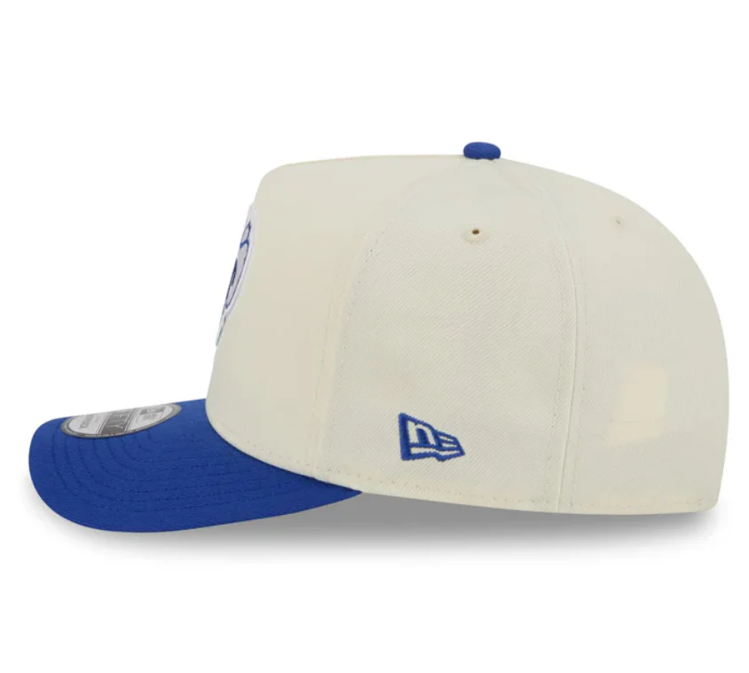 Dallas Mavericks HWC Chrome White 9FIFTY A-Frame Snapback - Image 4