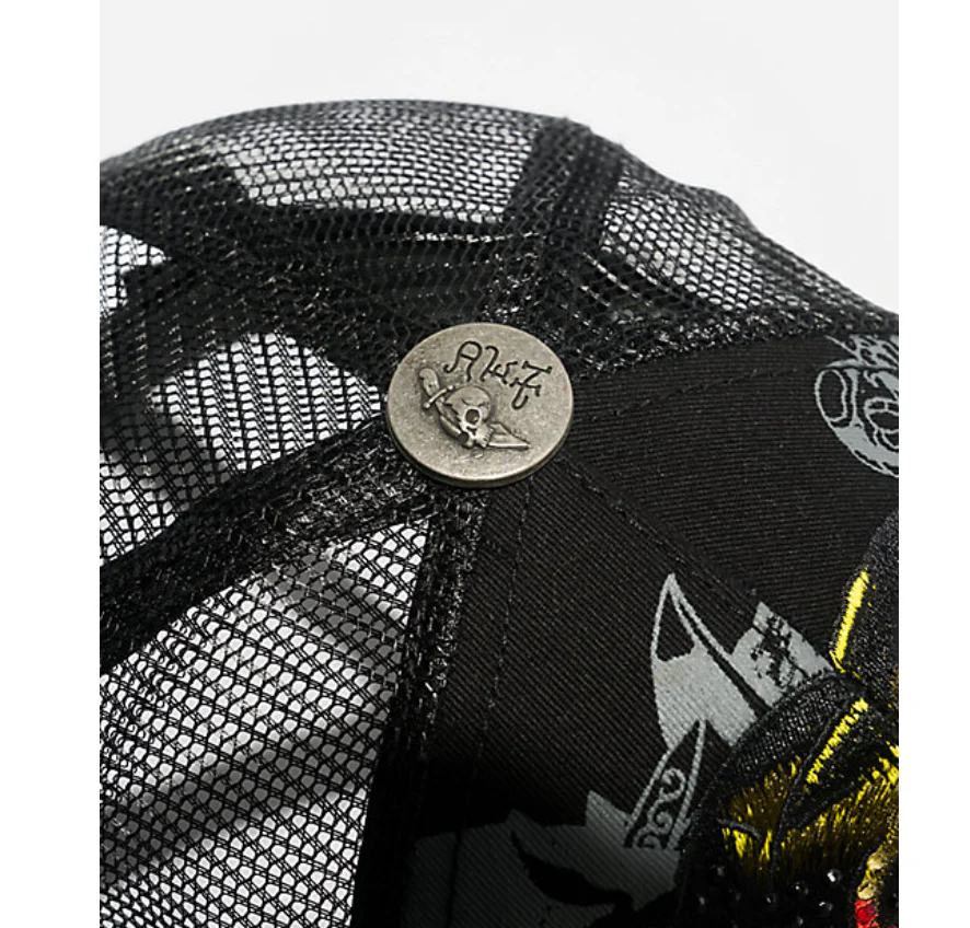Ed Hardy PANTHER HEAD Trucker HAT - Image 4