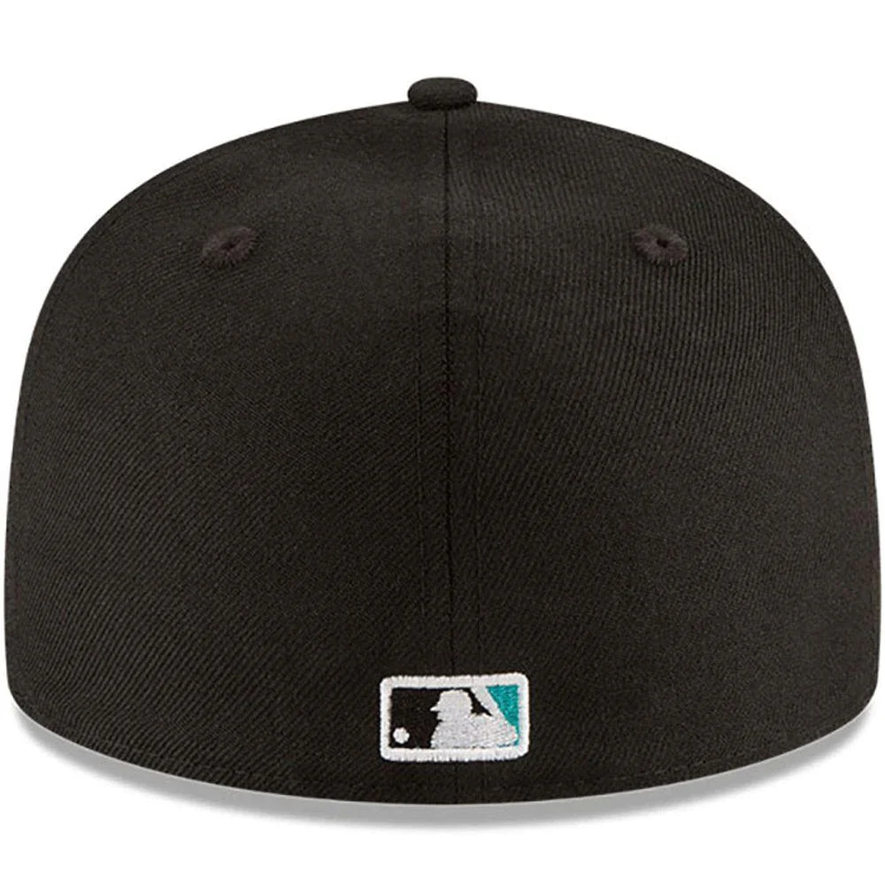 Florida Marlins All Black 1997 World Series Fitted - Image 4